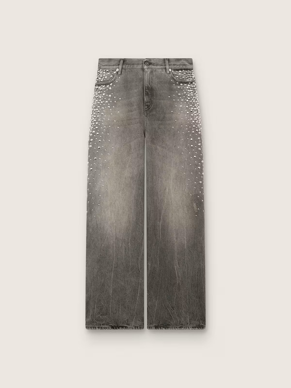 GOLDEN GOOSE Melody Boyfriend Pant Studs Degradé