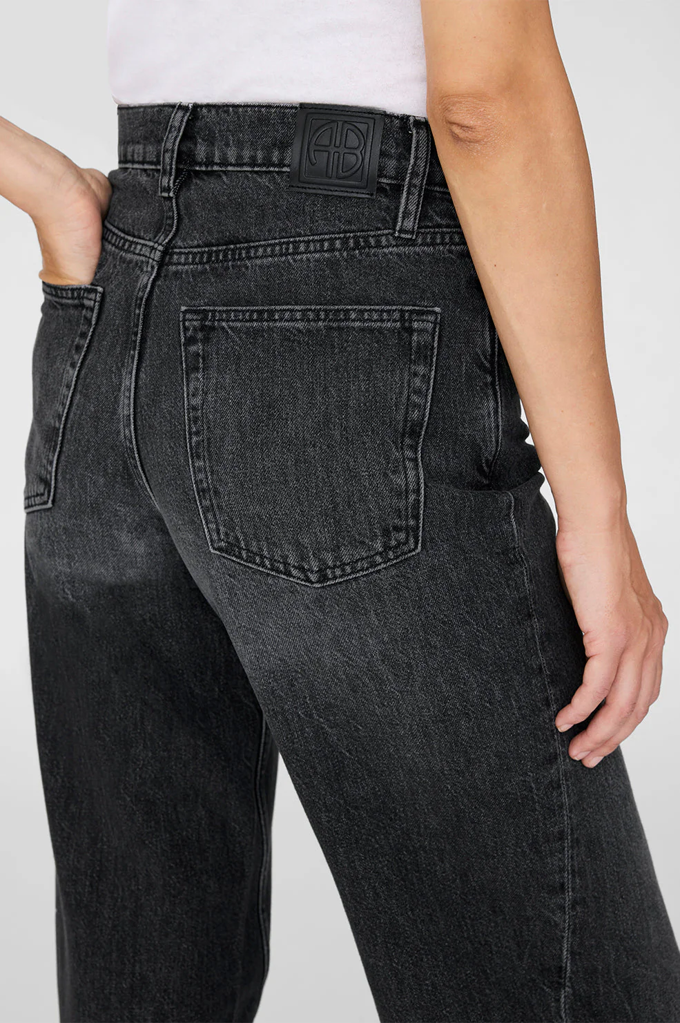 ANINE BING Brie Jeans in Arctic Night