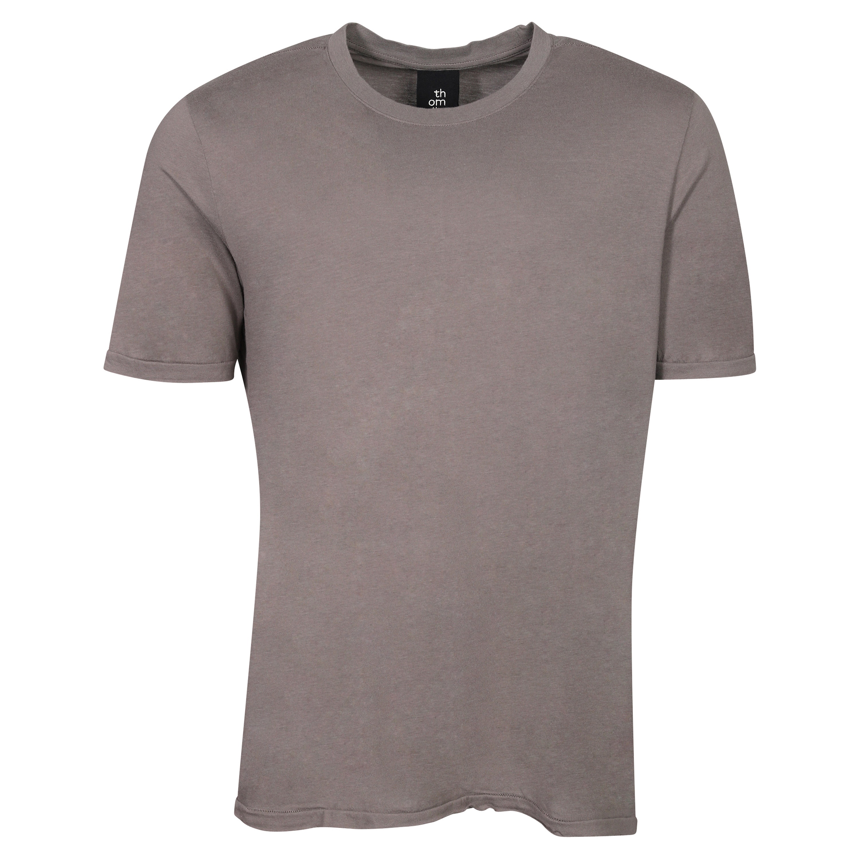 Thom Krom Crew Neck T-Shirt in Ash