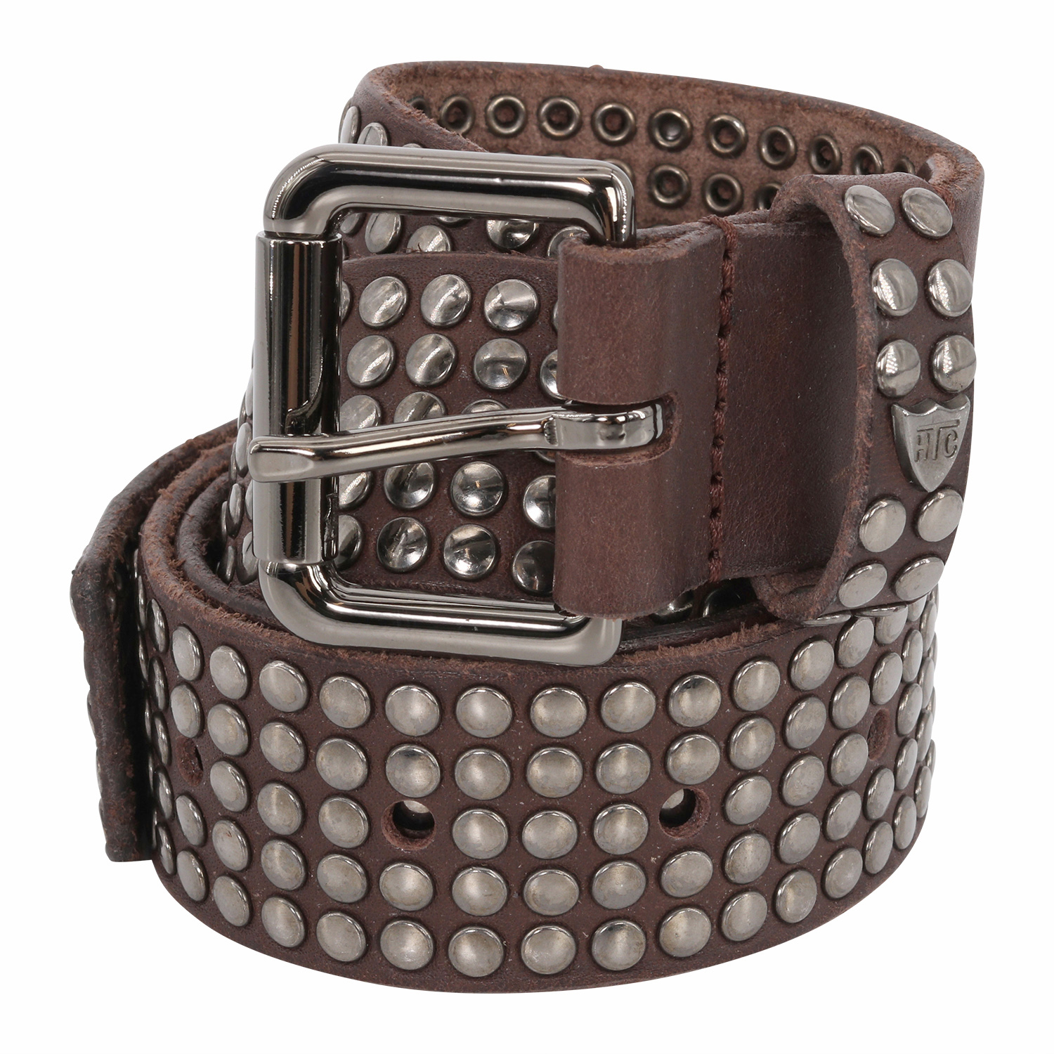 HTC 5.000 Studs Belt Brown