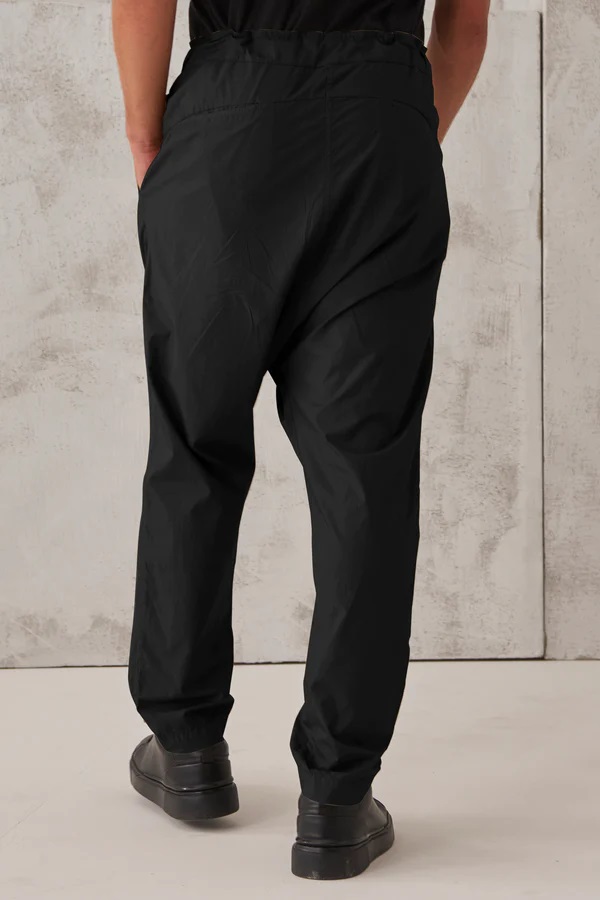 TRANSIT UOMO Cotton Pant in Black