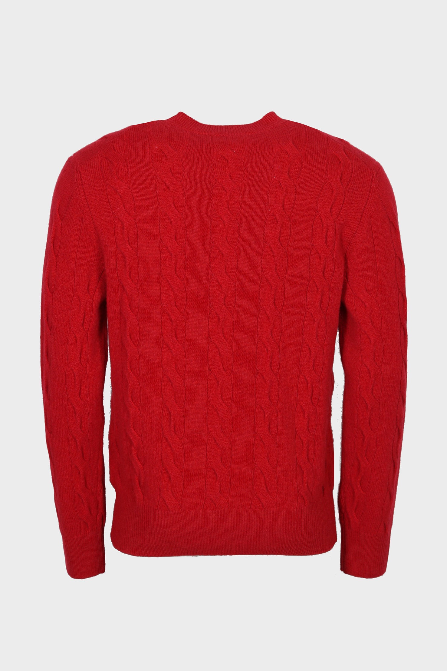 AMI PARIS Knit Sweater in Ruby Red