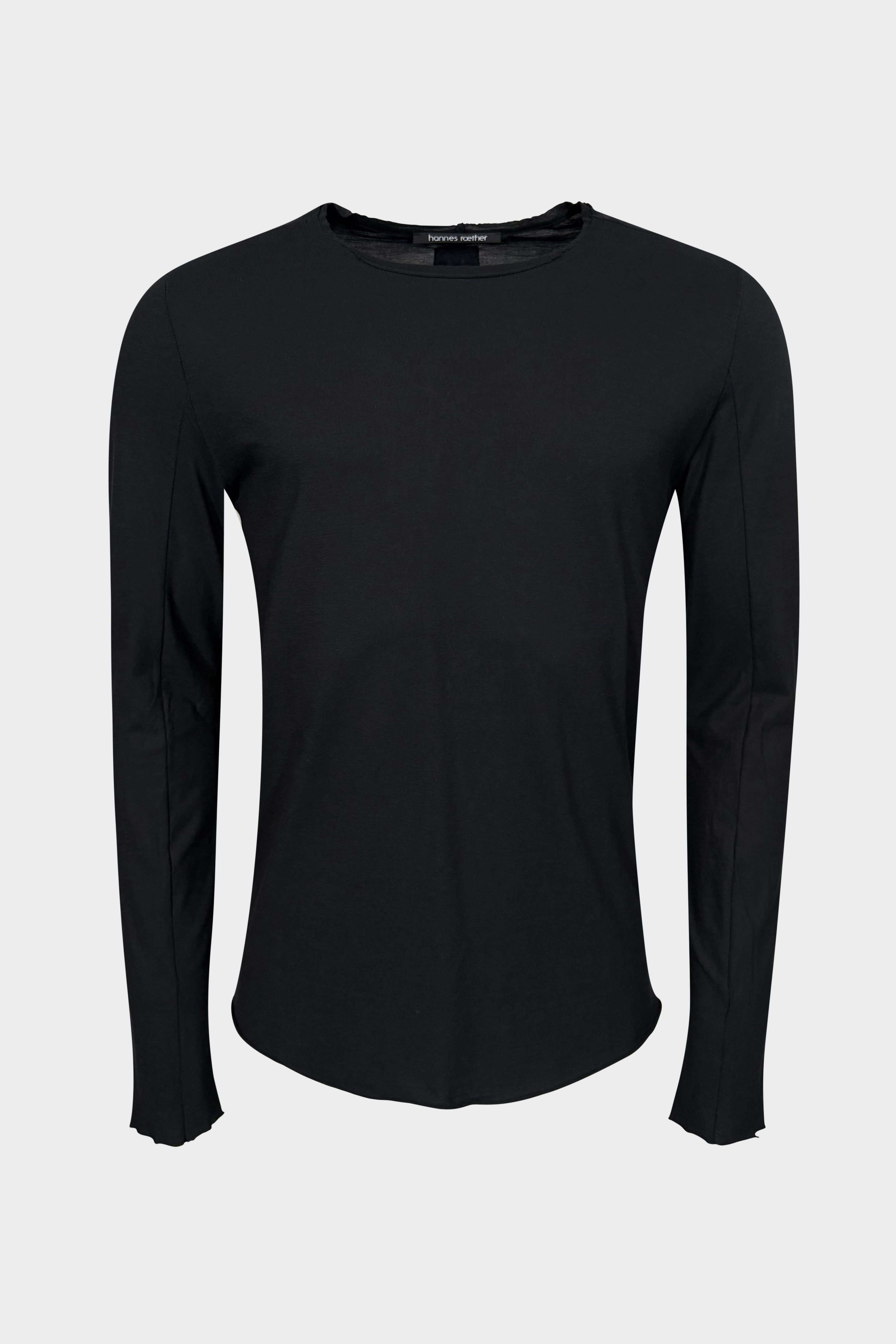 HANNES ROETHER Longsleeve in Black