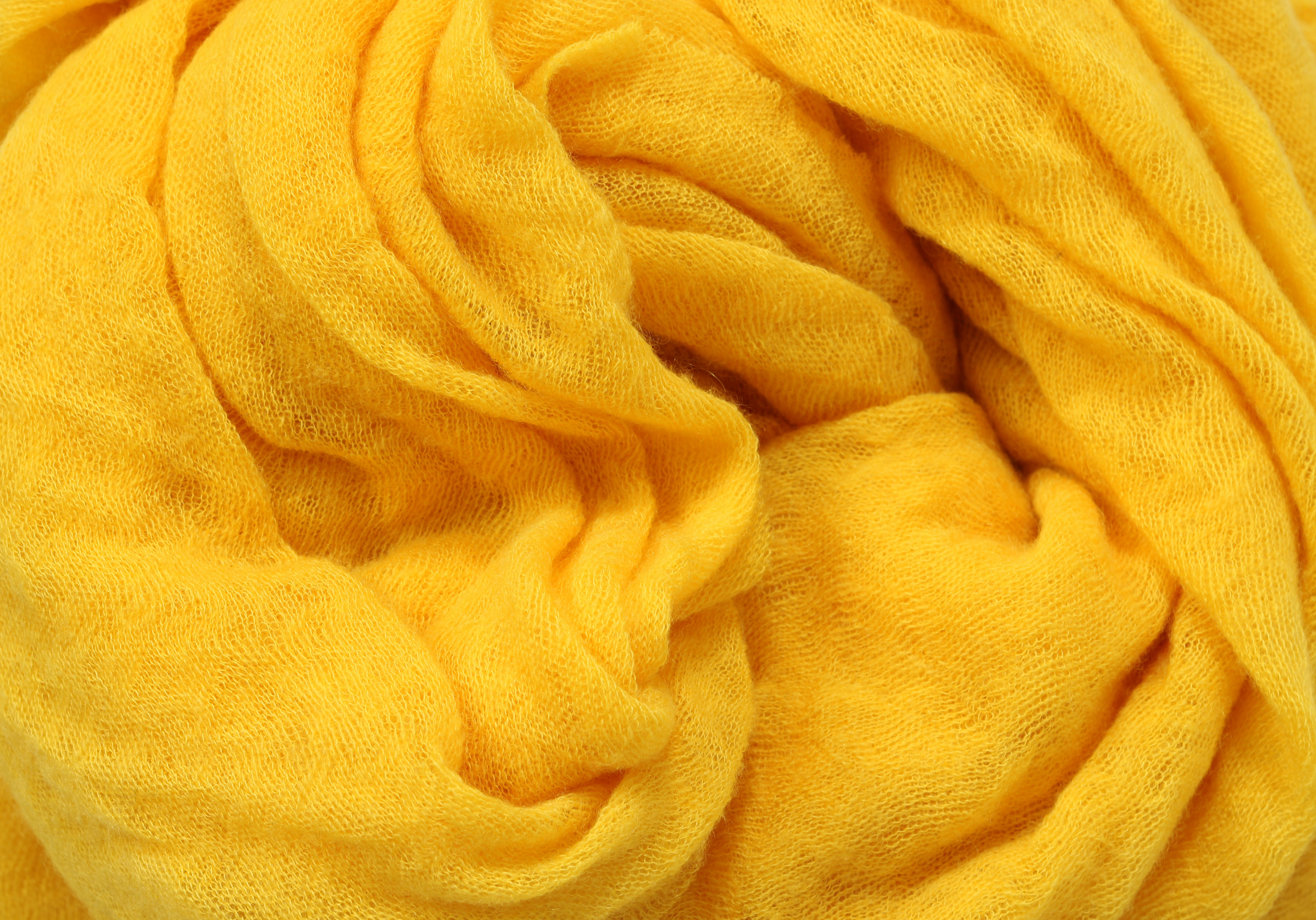 PIN1876 Cashmere Scarf Yellow