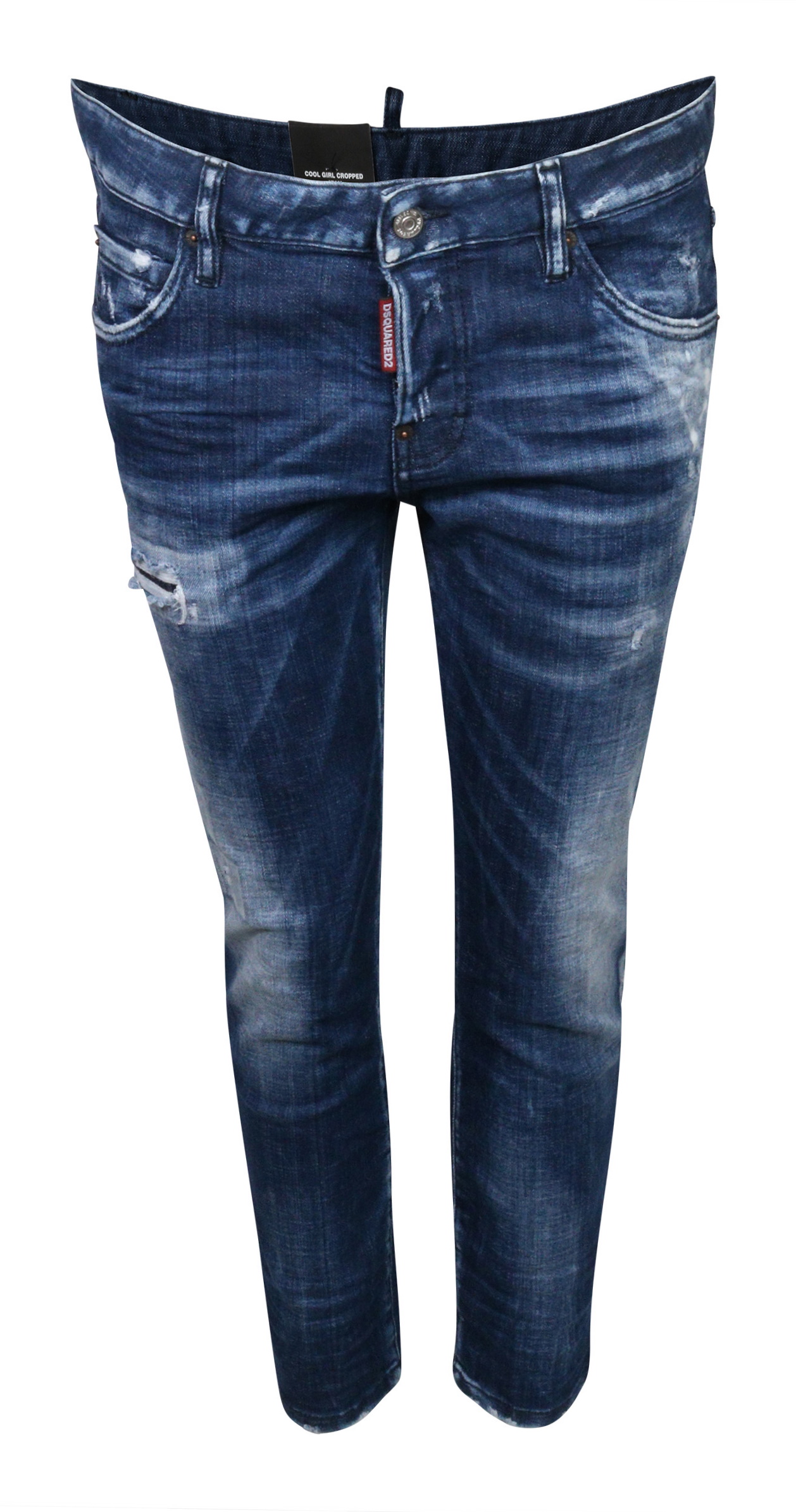 Dsquared Jeans Cool Girl Cropped Jean Blue