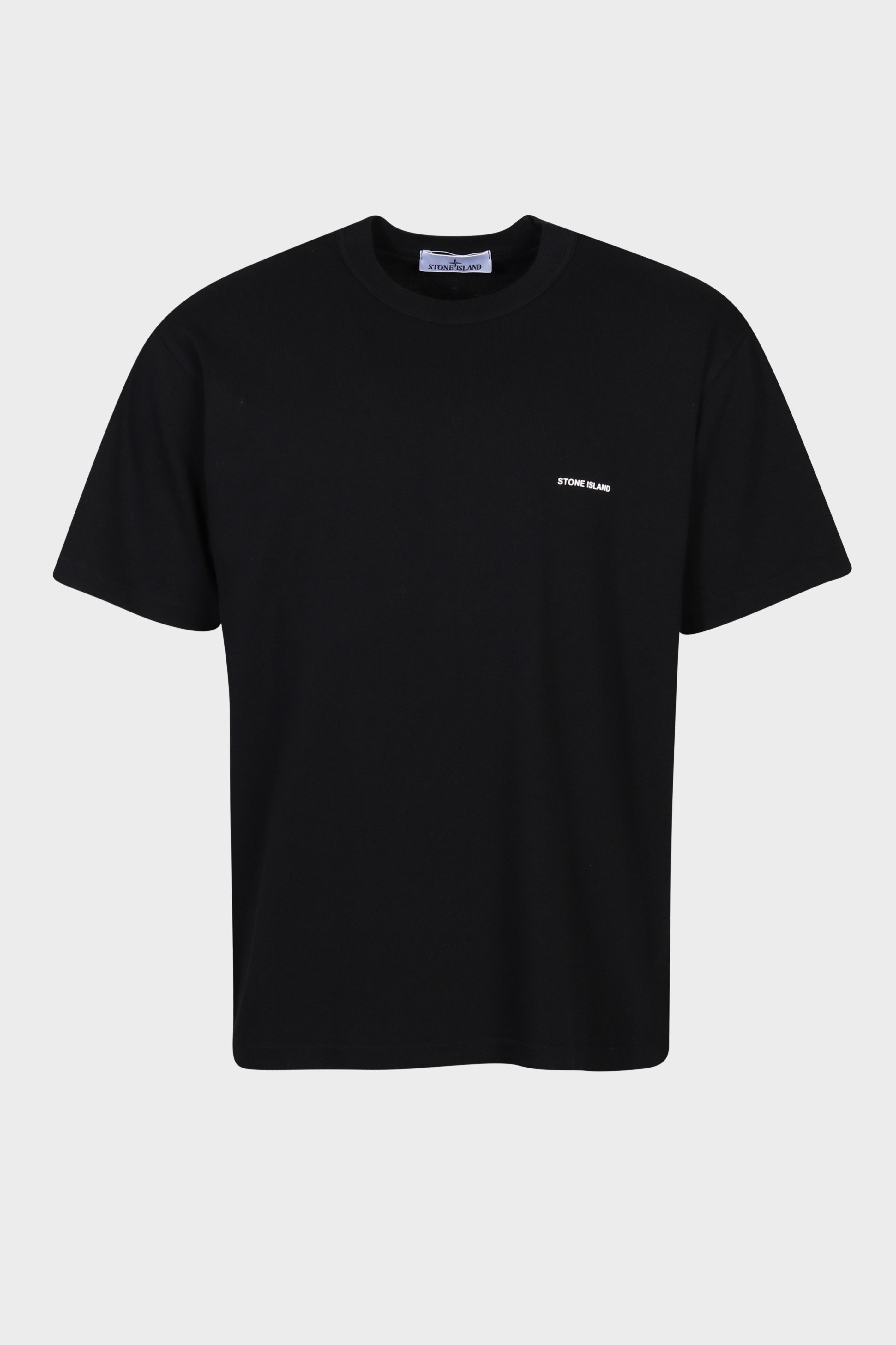 STONE ISLAND Stamp T-Shirt in Black