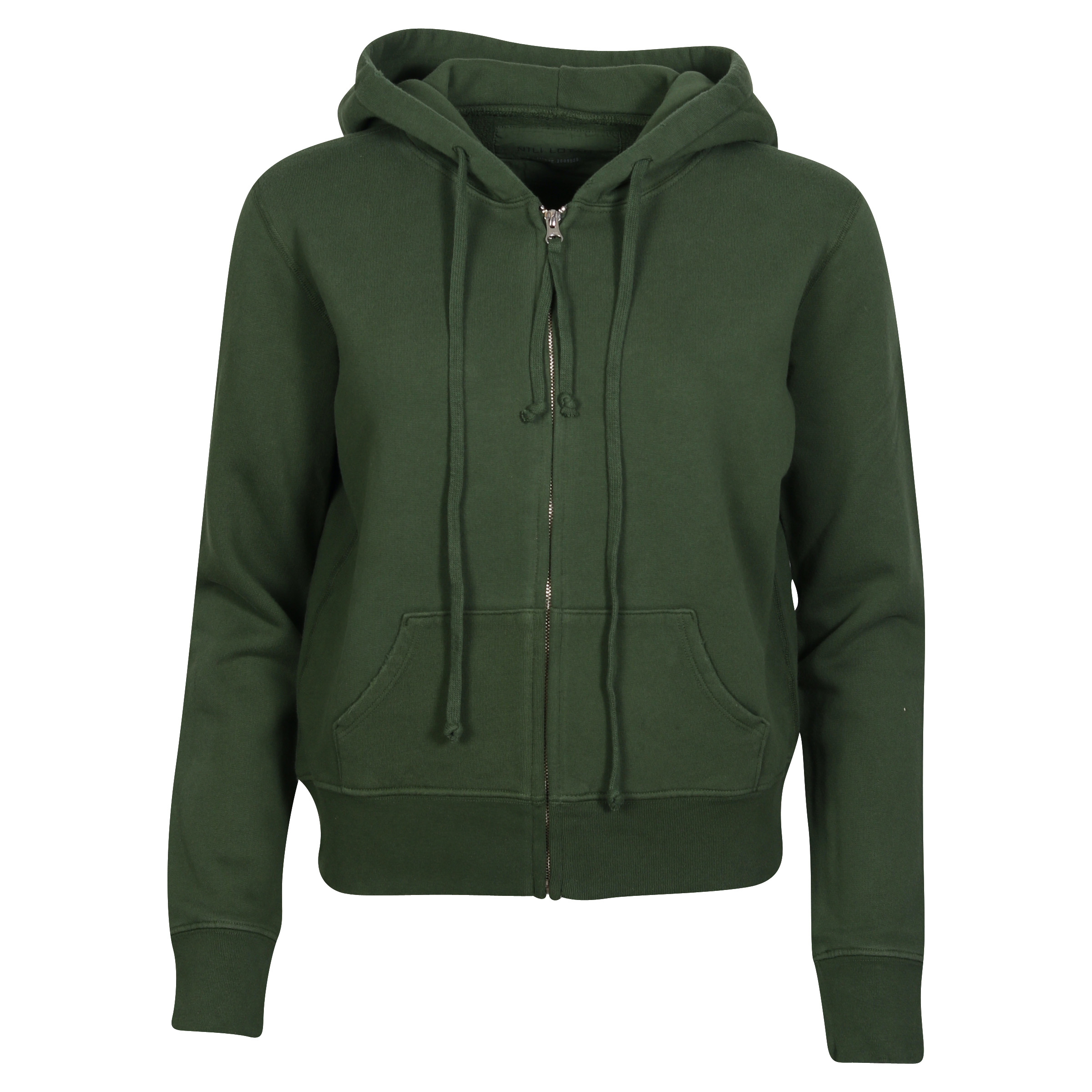 Nili Lotan Zip Hoodie Callie in Campus Green