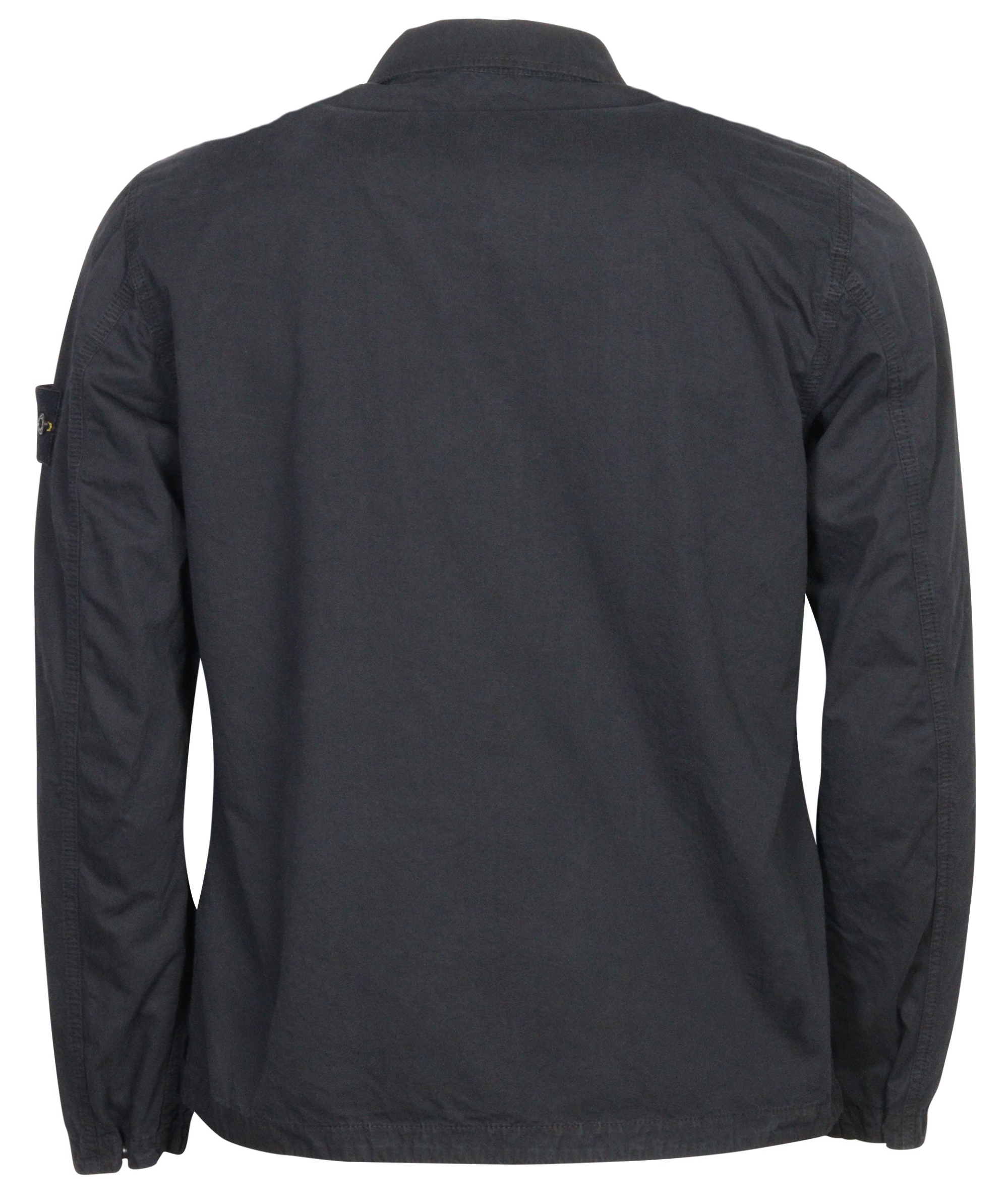 Stone Island Cotton Stretch Overshirt Washed Black L