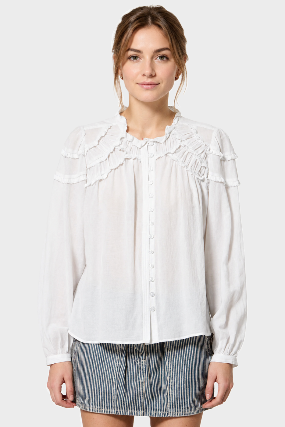ISABEL MARANT ÉTOILE Christa Top in White