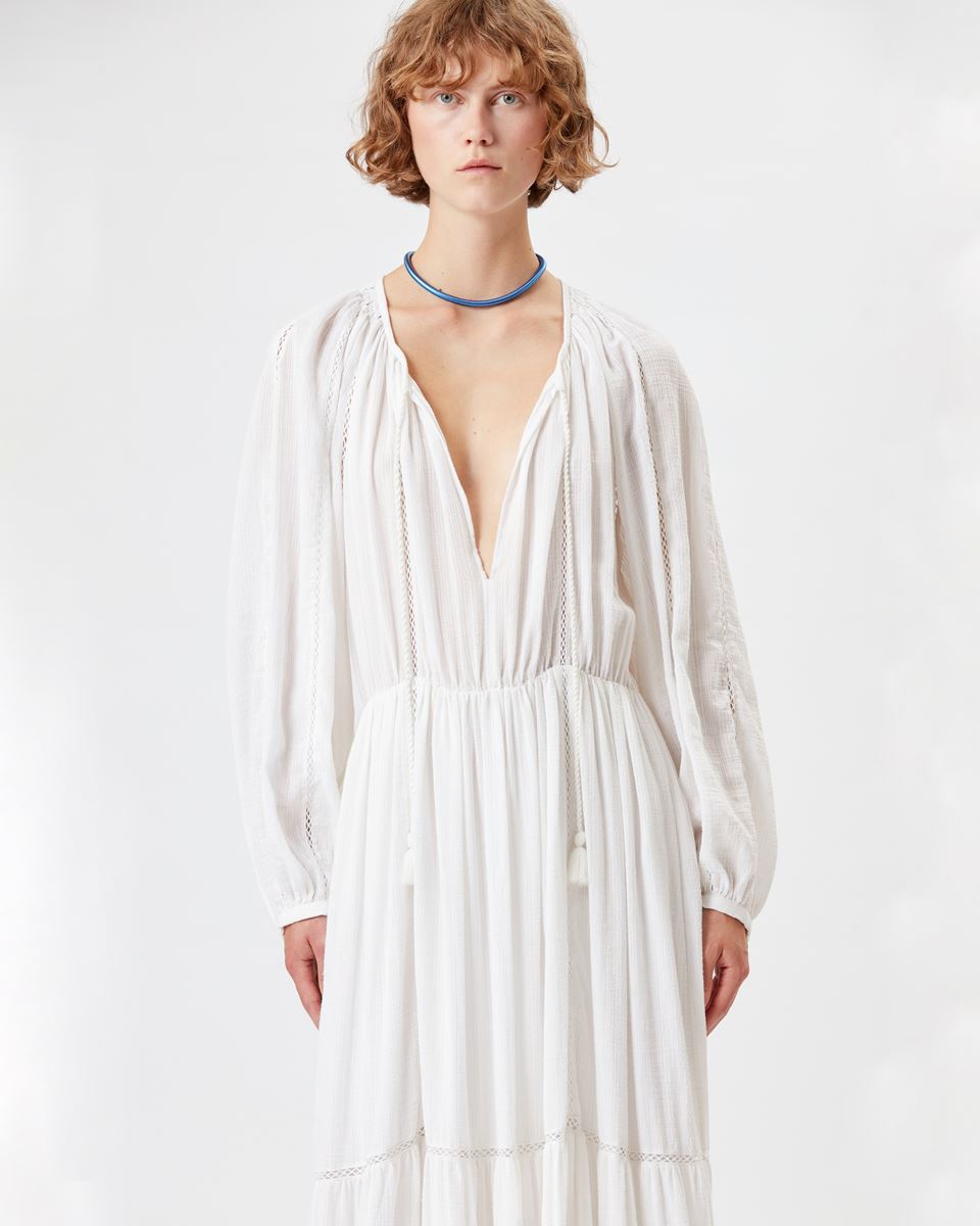 Isabel Marant Étoile Latifa Dress in White FR 36 / DE 34