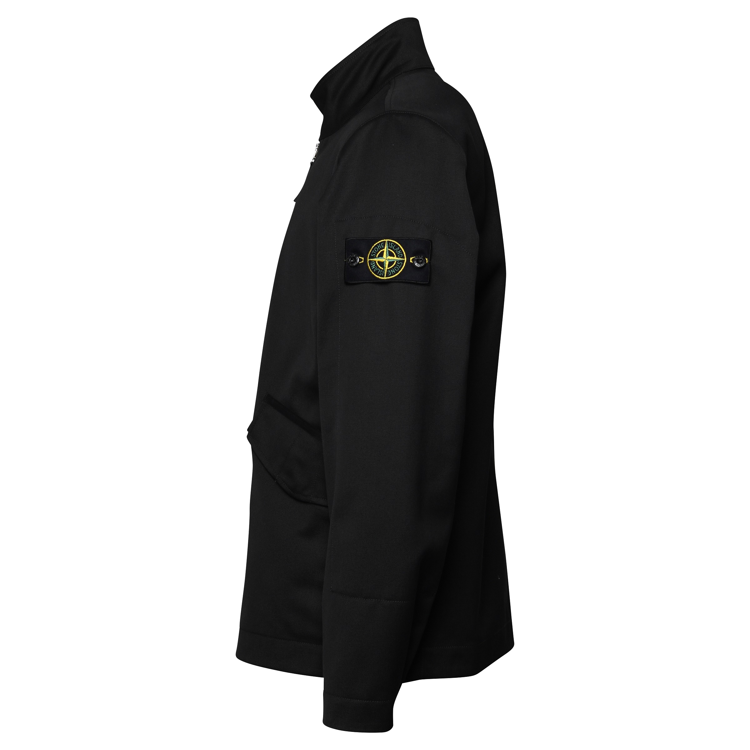 Stone Island Workwear R-Gabardine Jacket in Black XL