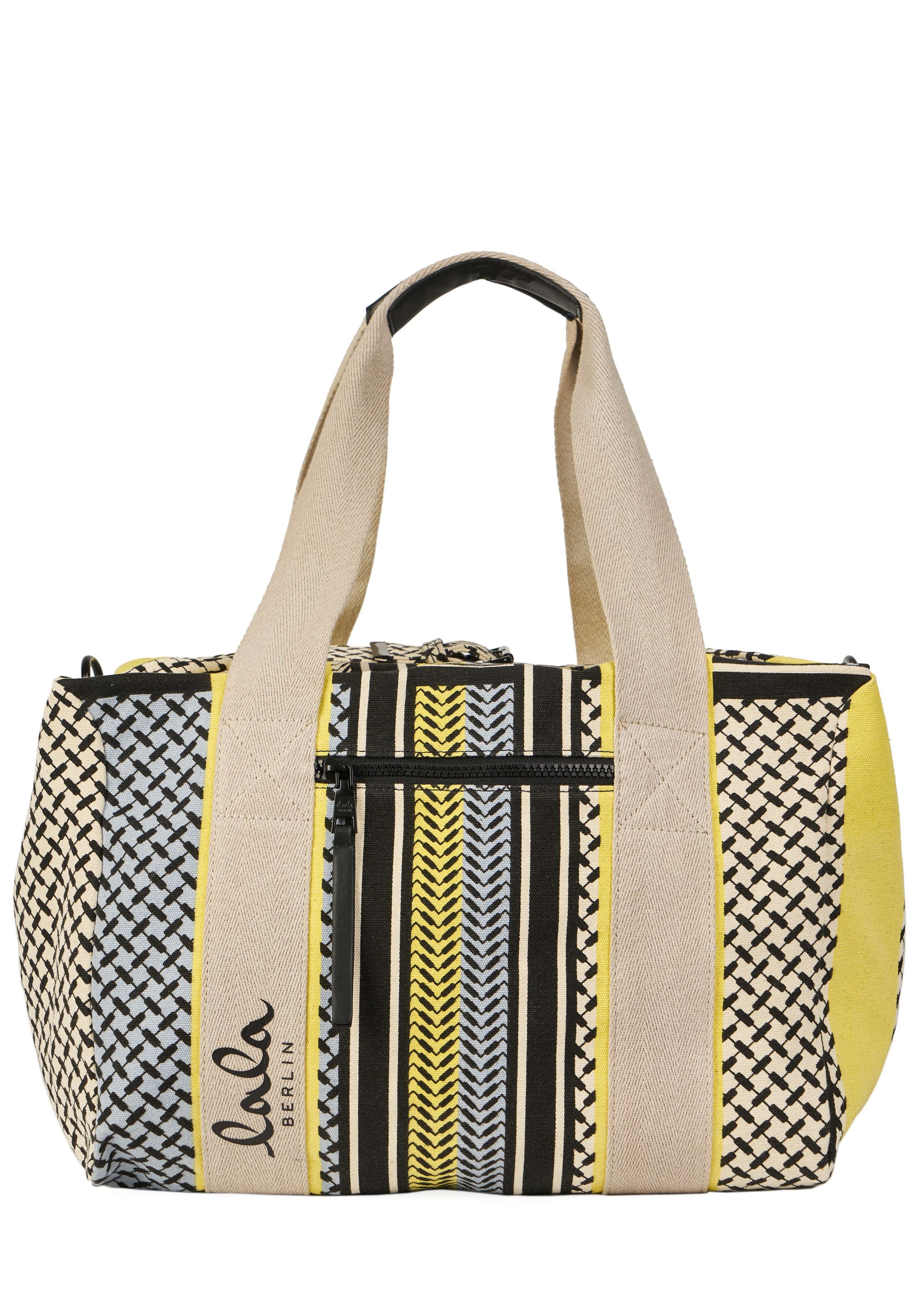 Lala Berlin Muriel Big Bag Blue x Lime