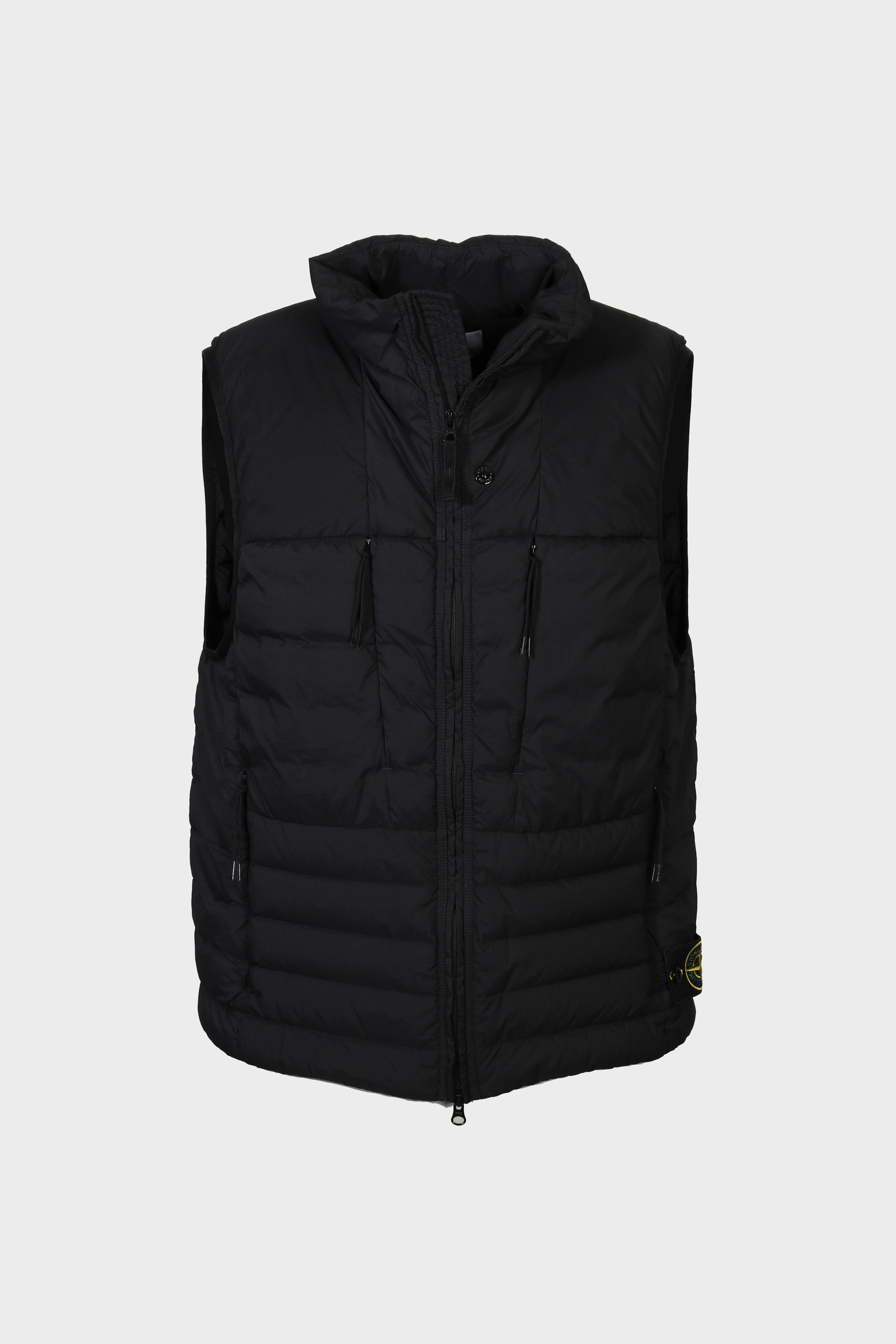 STONE ISLAND Nylon Down-TC Vest in Black