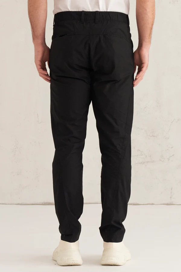 TRANSIT UOMO Light Cotton Stretch Pant in Black S