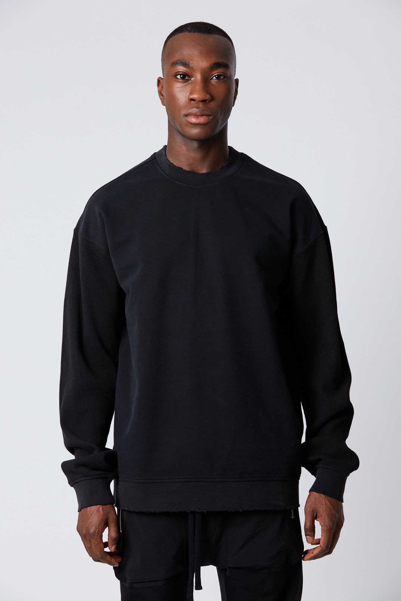 Thom Krom Sweatshirt in Black