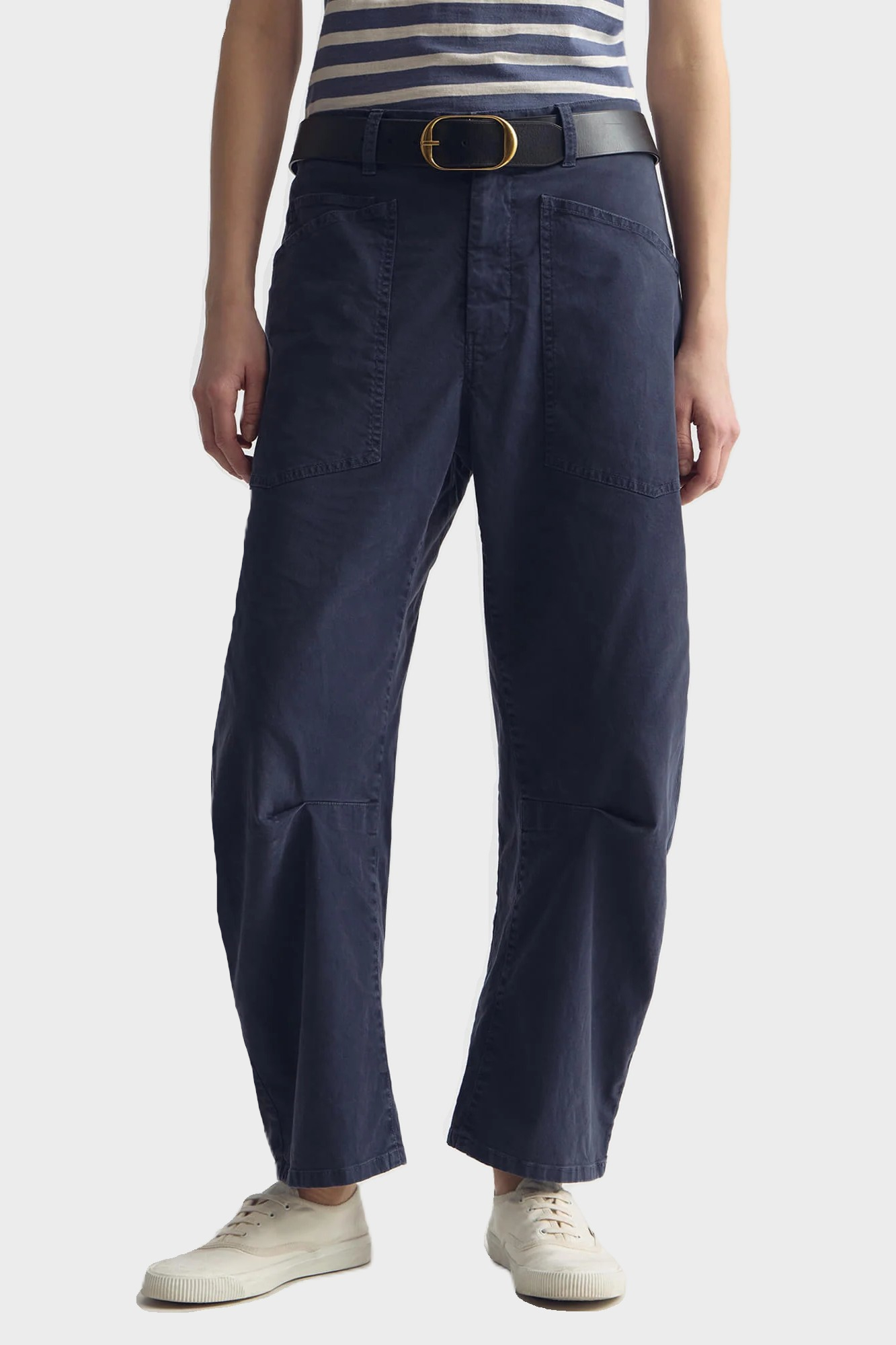 NILI LOTAN Shon Pant in Vintage Admiral Blue