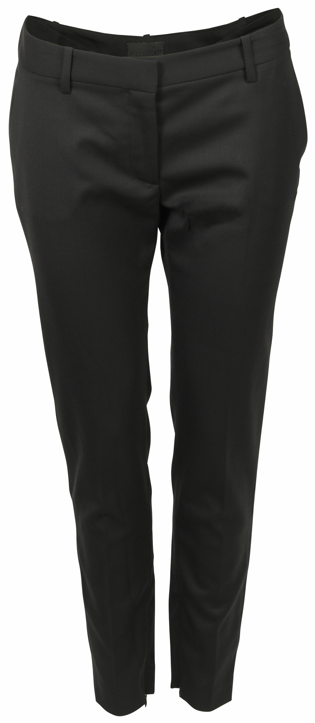 Nili Lotan Wool Suit Pant Leo Black