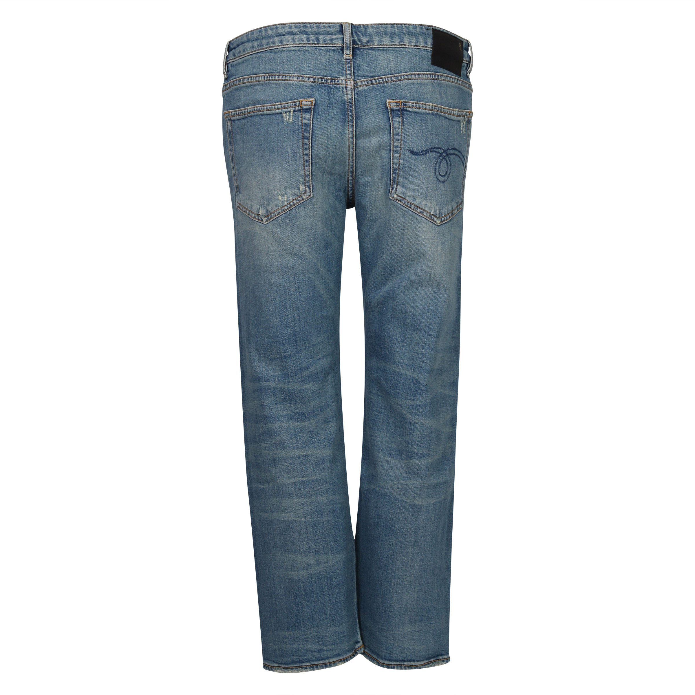 R13 Boy Straight Jeans Light Blue