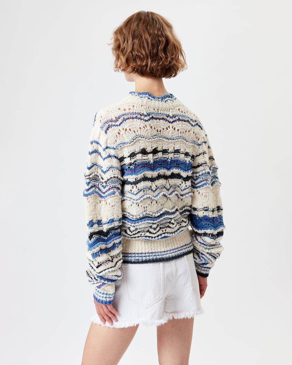 Isabel Marant Étoile Ambre Knit Pullover in Electric Blue FR40 - DE38