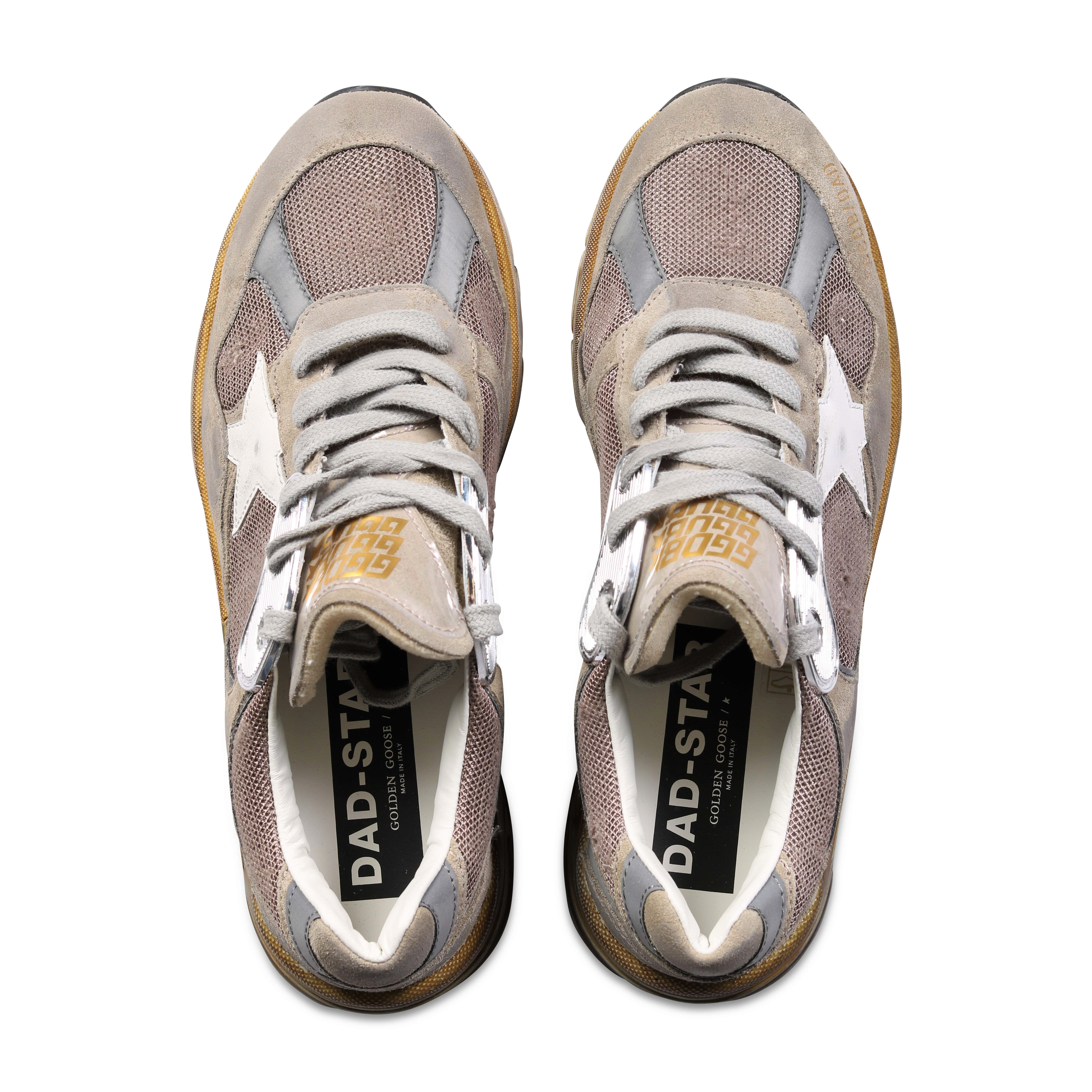 Golden Goose Sneaker Running Dad Star in Taupe 37