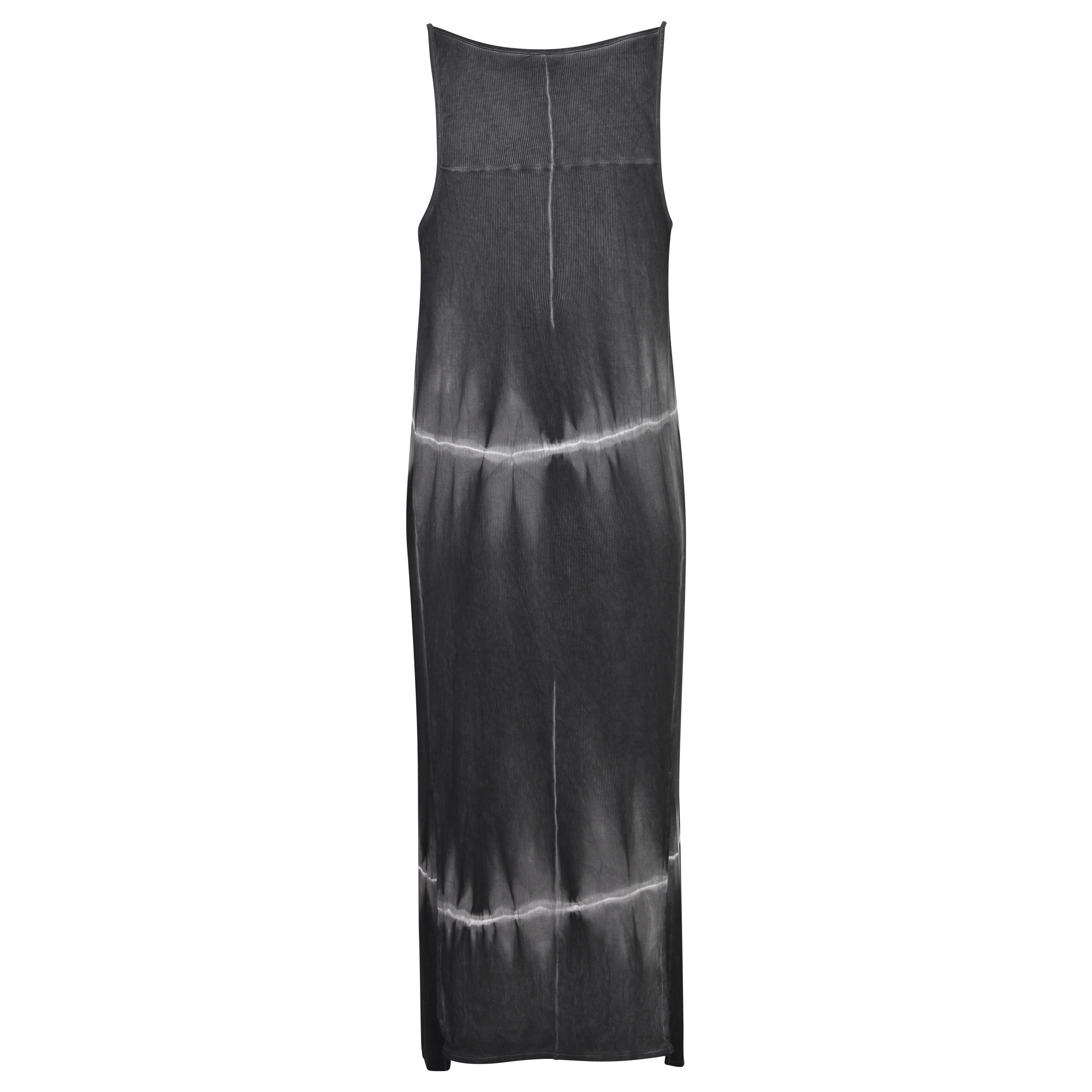 Thom Krom Strap Dress Grey Dip Dye