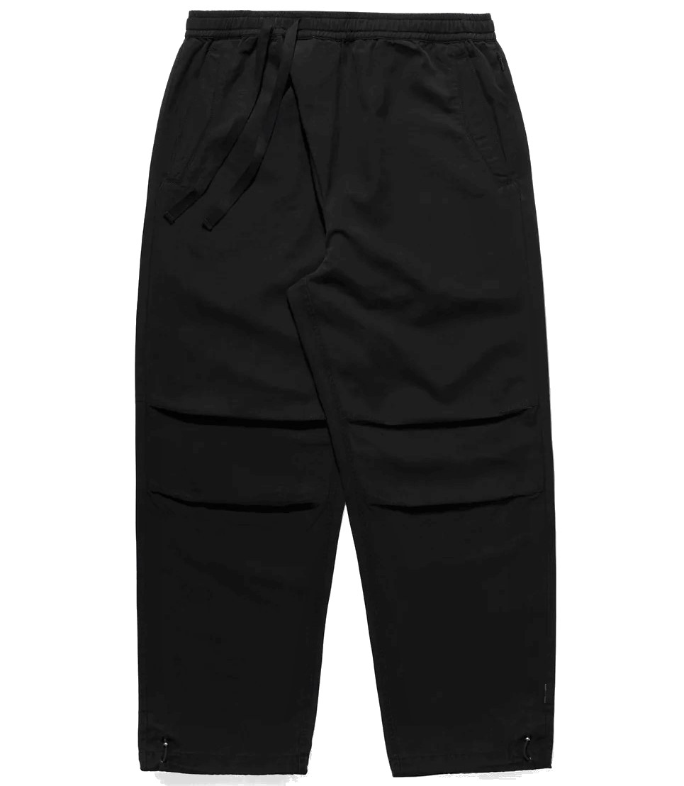 MAHARISHI 4301 Loose Asym Track Pants in Black M