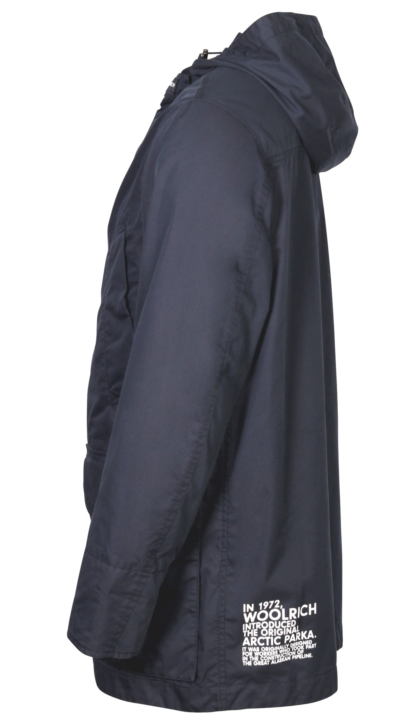 Woolrich Summer Parka Melton Navy S