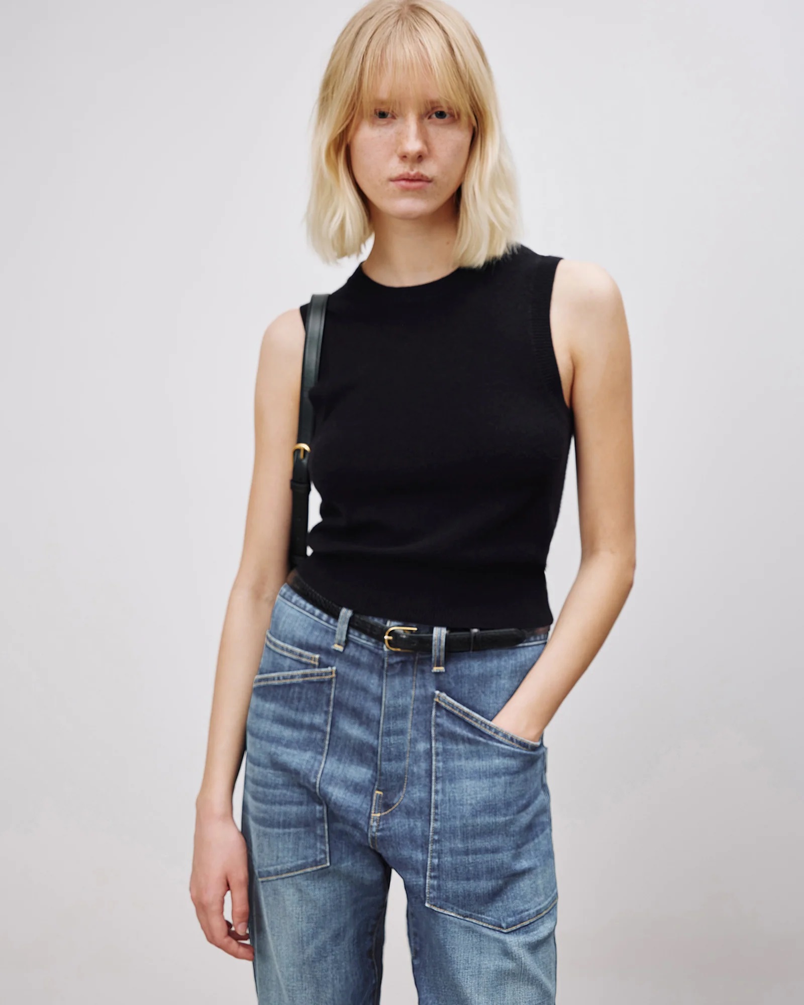 NILI LOTAN Shon Jeans in Classic Wash