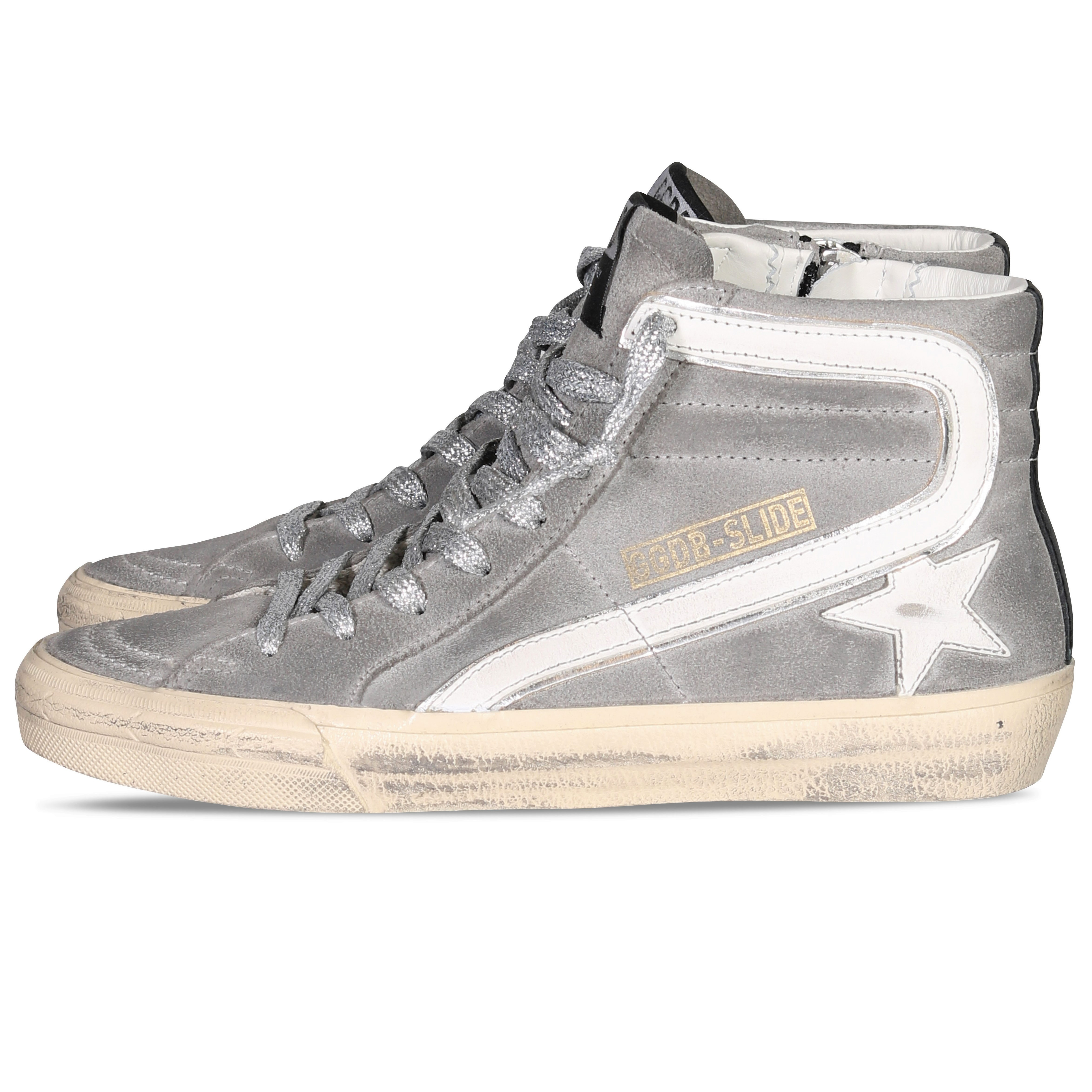 Golden Goose Sneaker Slide Light Grey 43