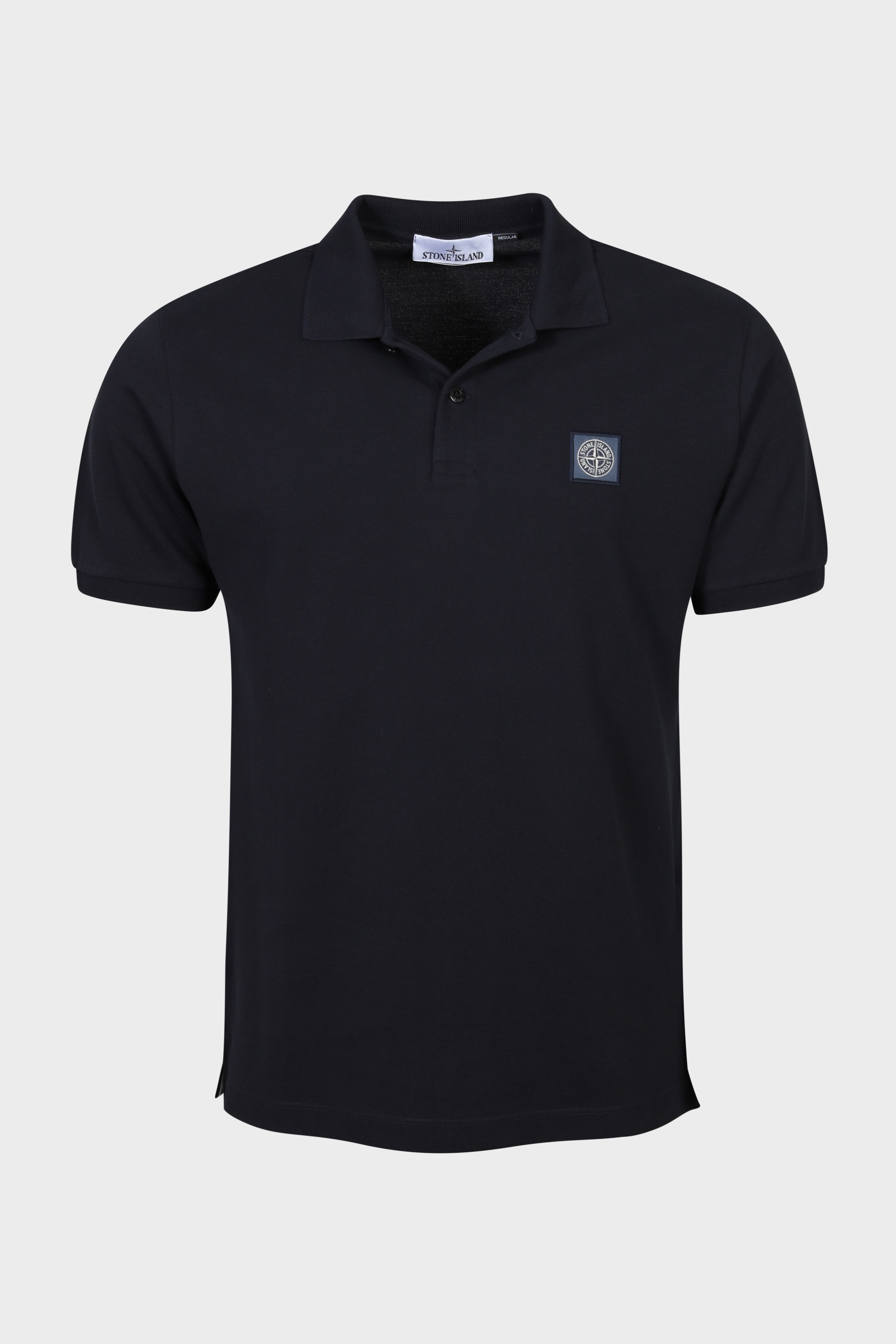STONE ISLAND Regular Fit Polo Shirt in Navy