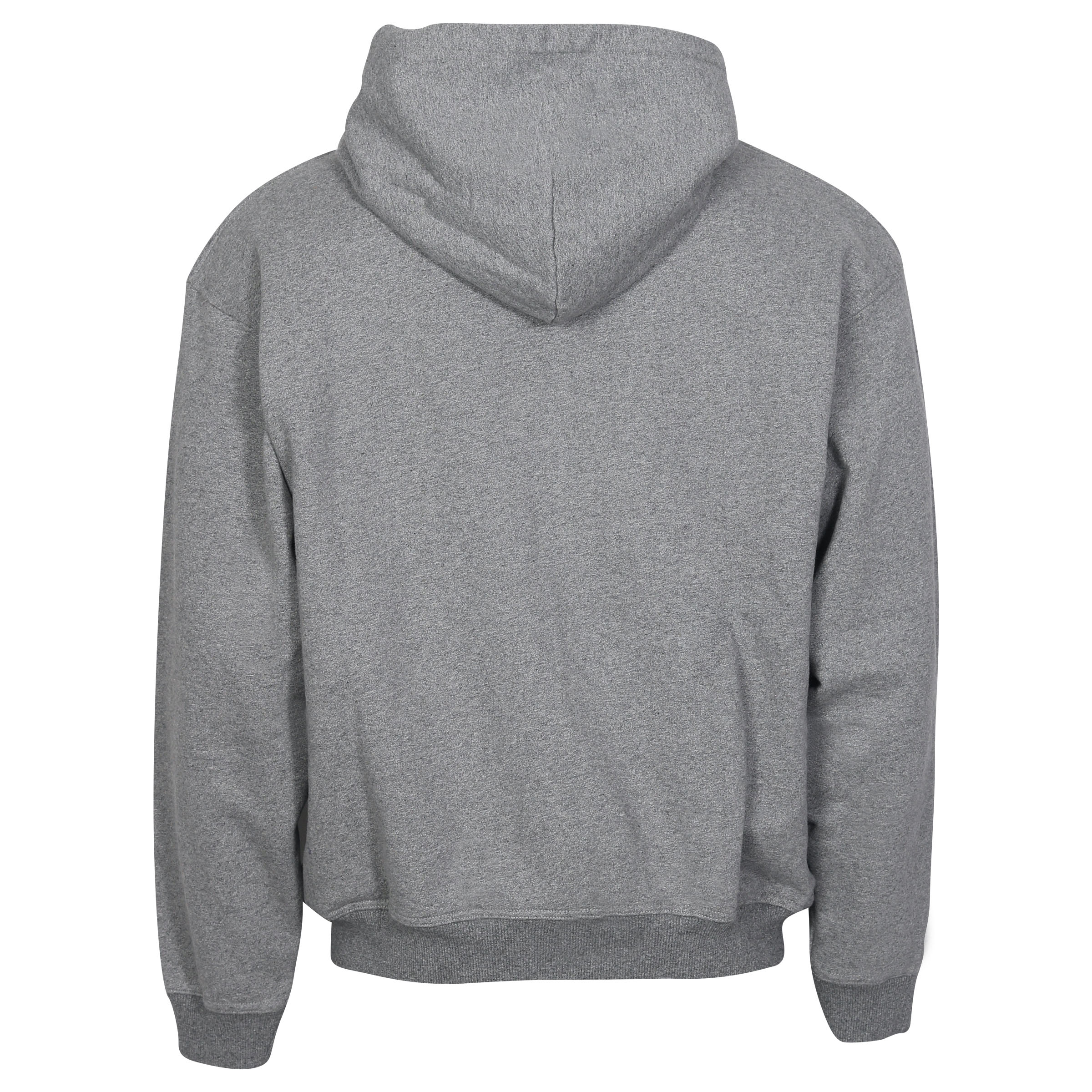 Represent Blank Zip Hoodie in Grey Melange