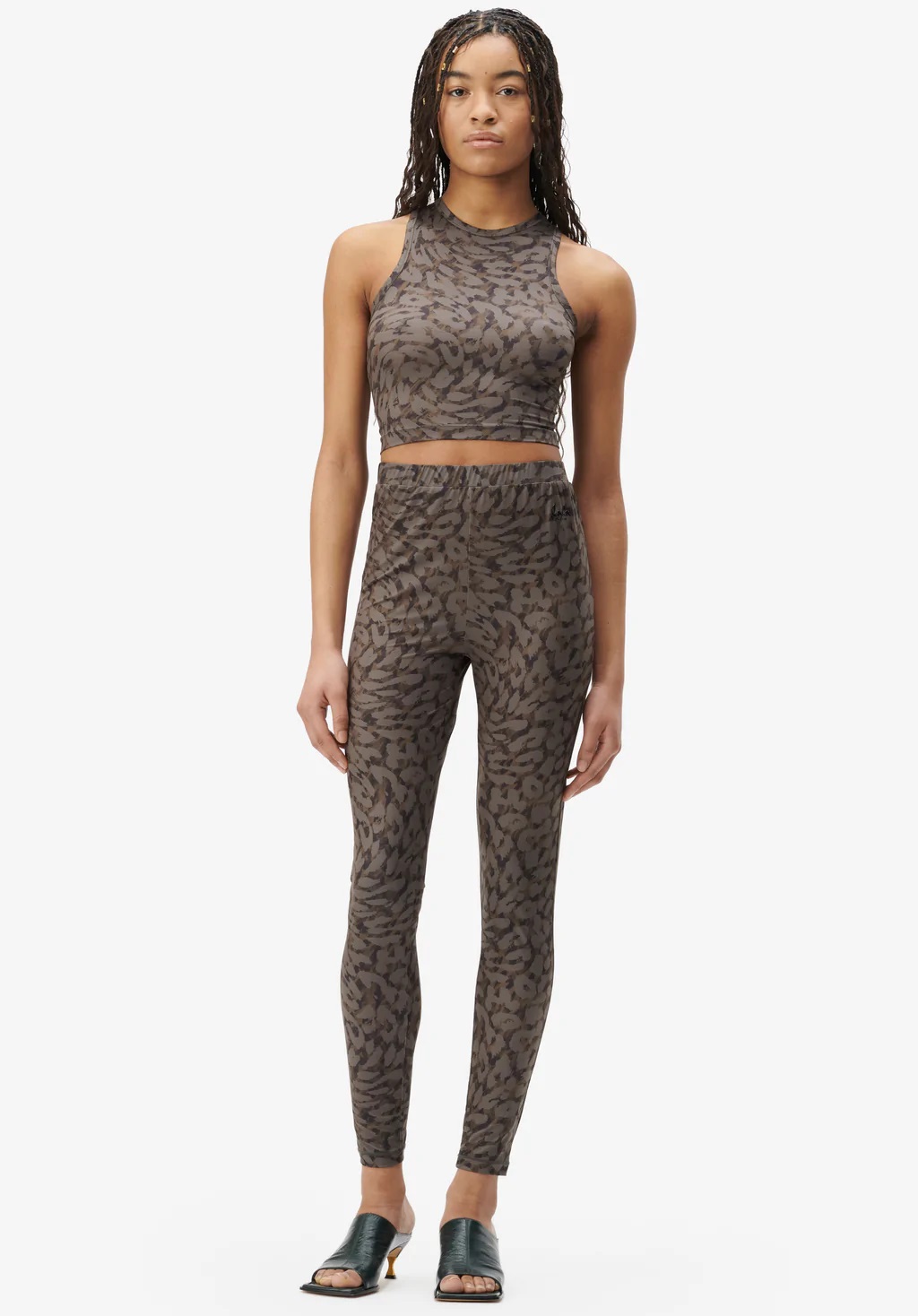 LALA BERLIN Legging Imra in Animal Storm XS