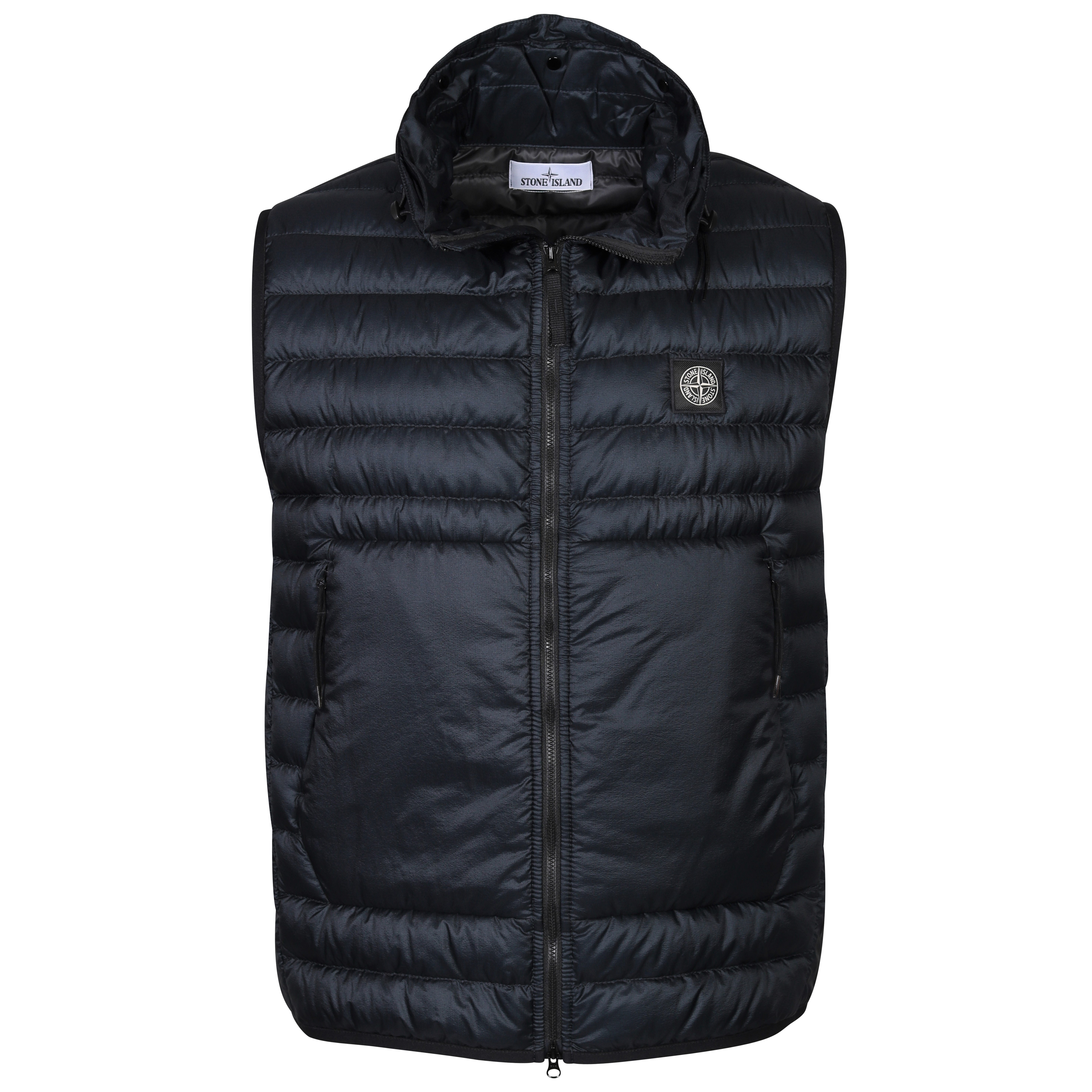Stone Island Real Down Vest in Navy M