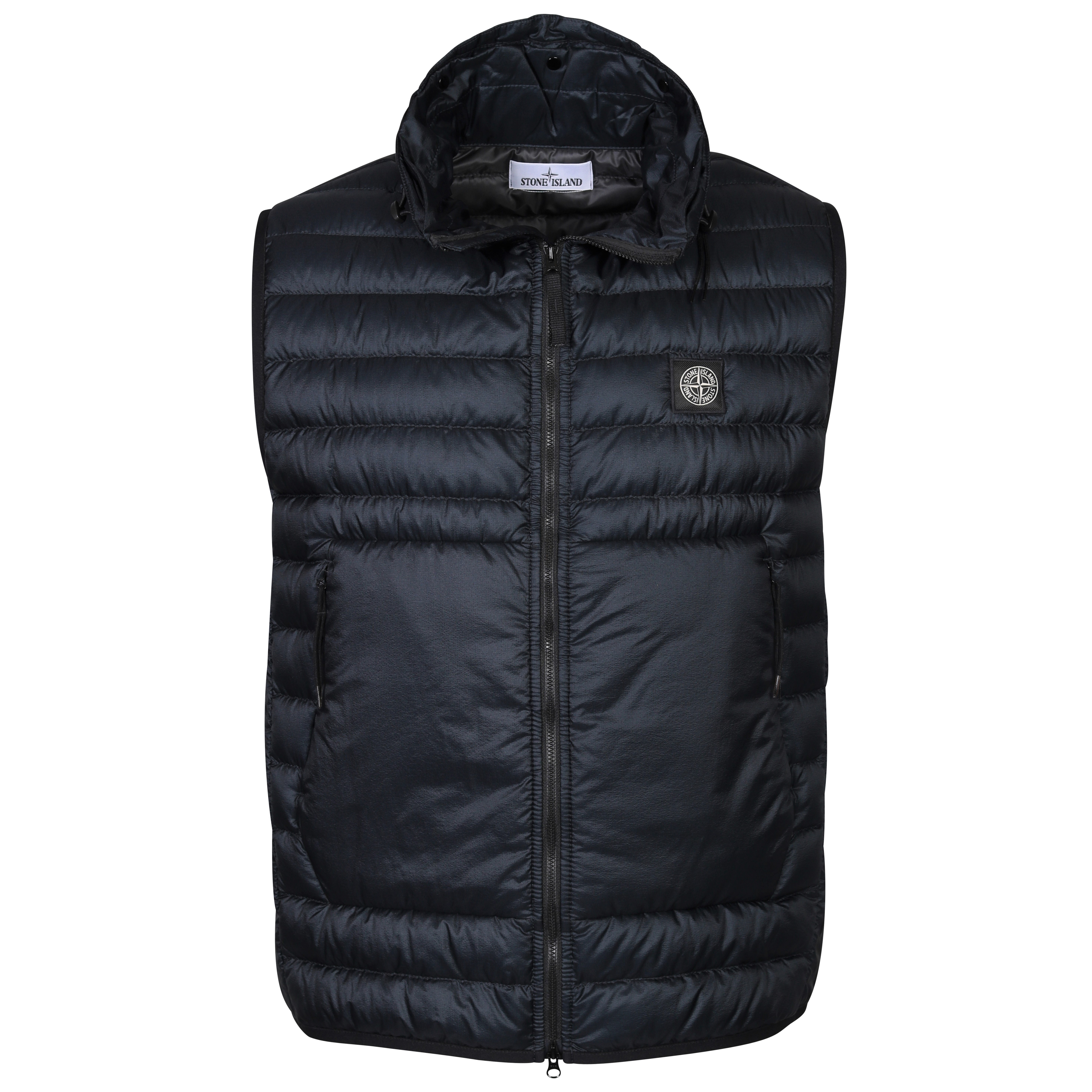 Stone Island Real Down Vest in Navy
