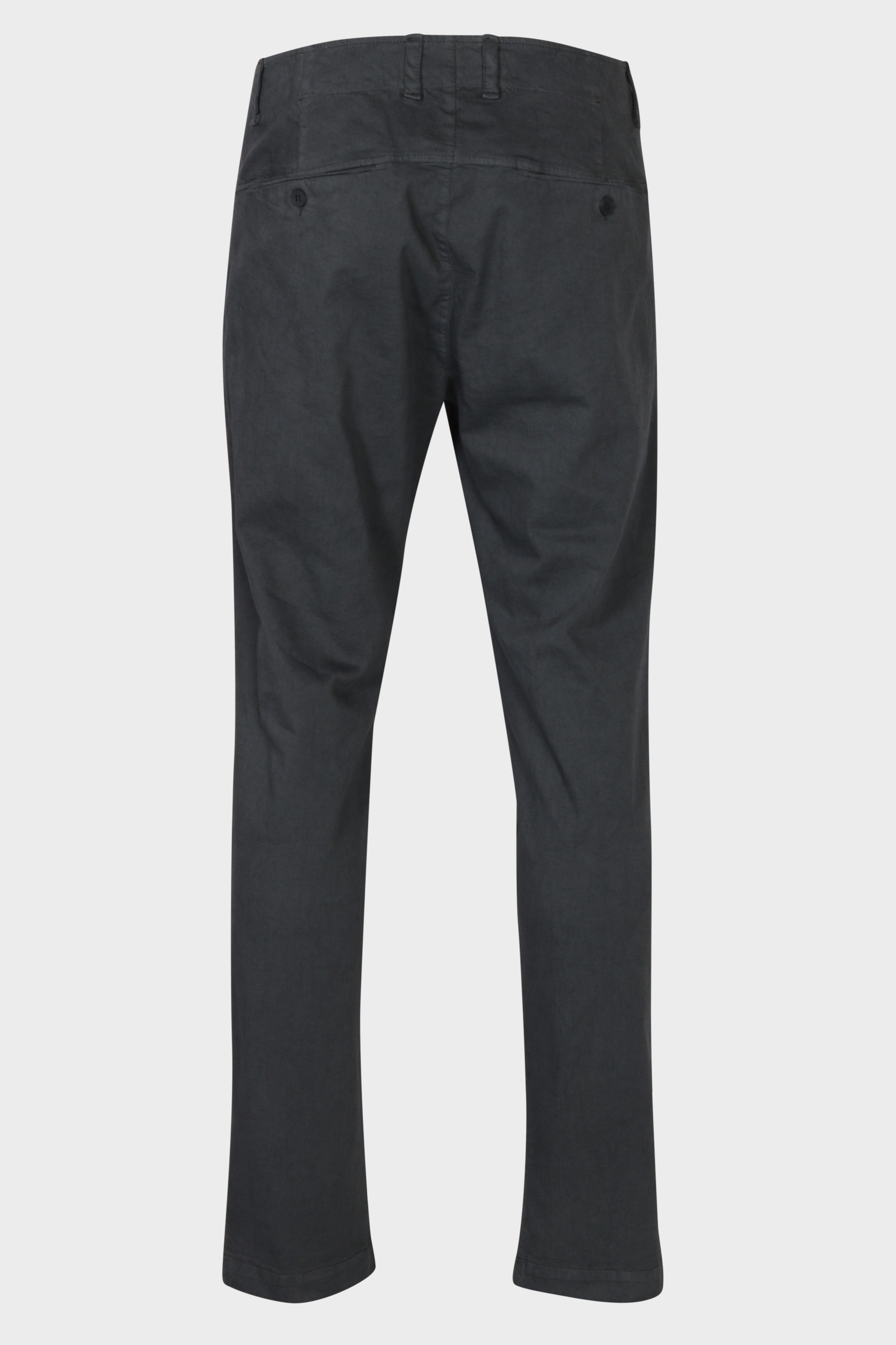 TRANSIT UOMO Cotton Stretch Pant in Dark Grey M