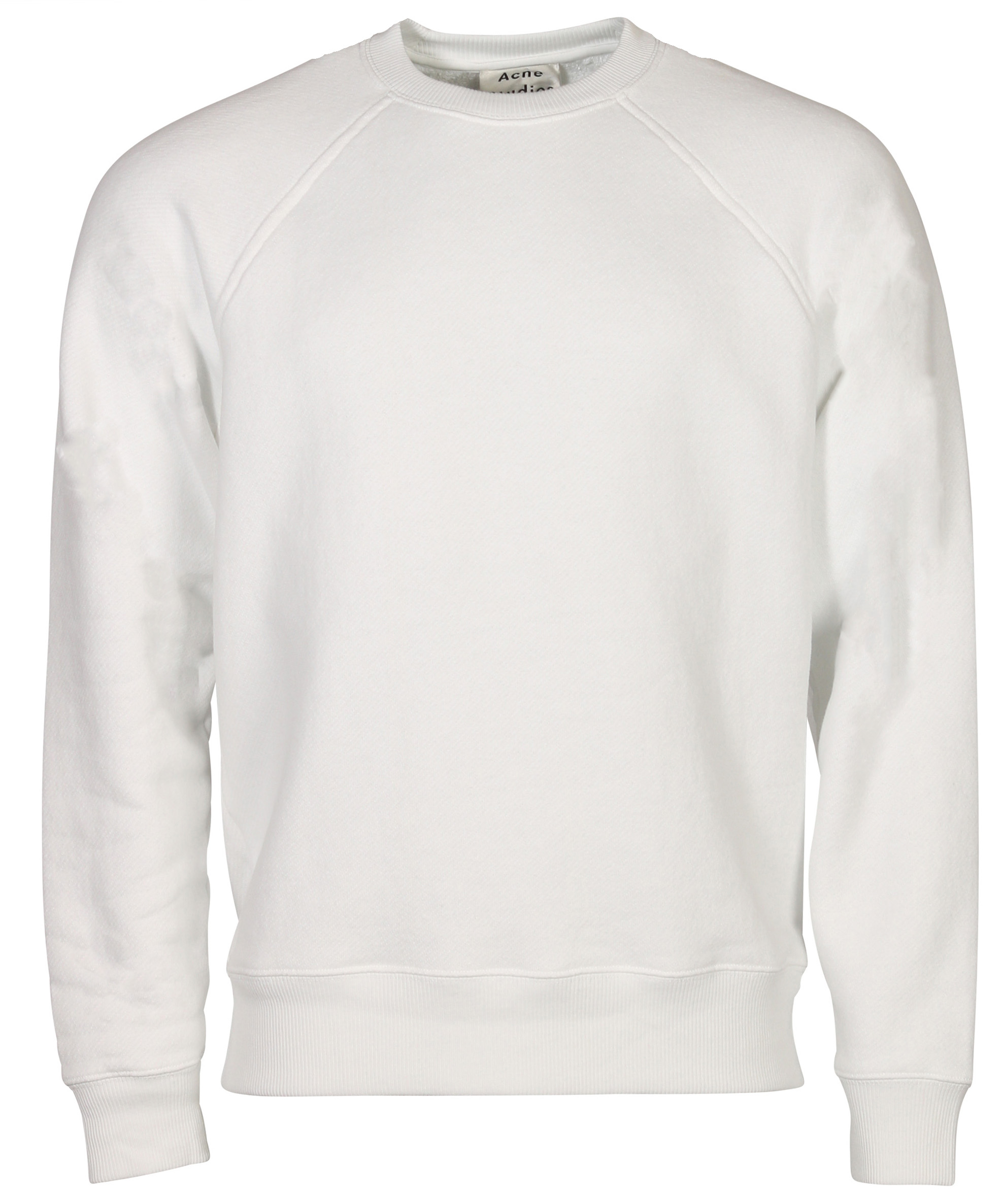Acne Studios Sweatshirt Finick Reverse Label White