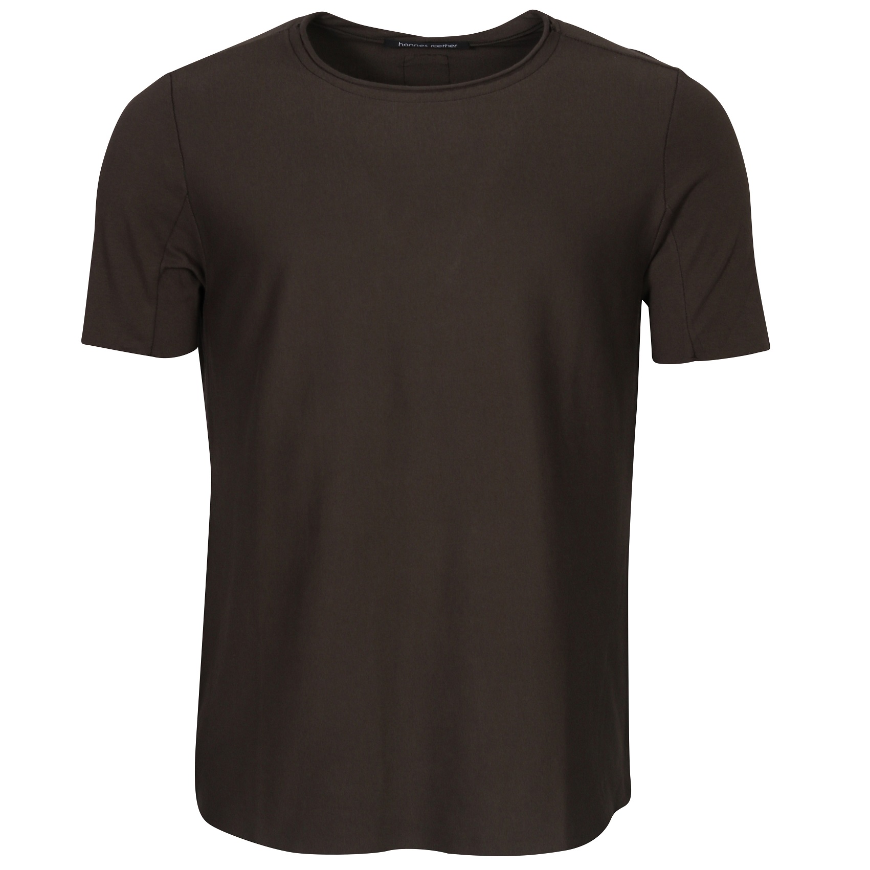 HANNES ROETHER T-Shirt in Dark Olive XL