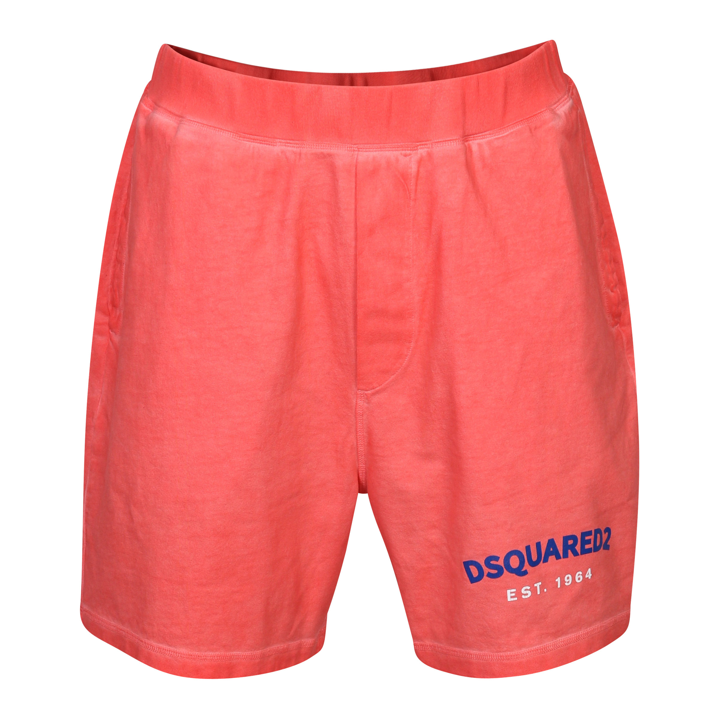 Dsquared Sweat Short Coral Printed