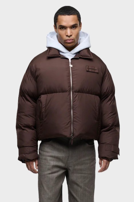 PERPLEX Puffer Jacket in Brown