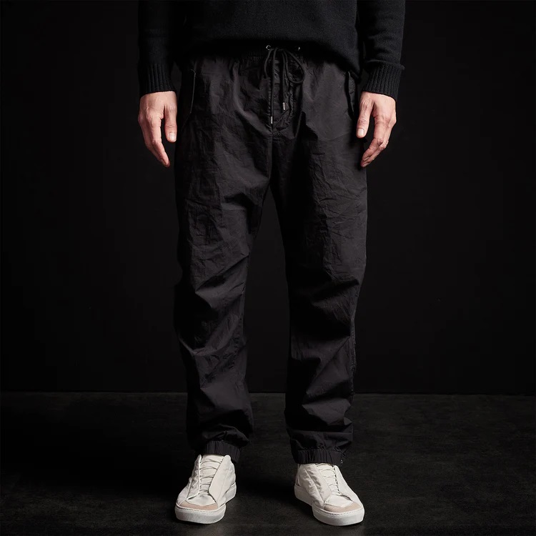 JAMES PERSE Stretch Supima Flight Pant in Black 1/S