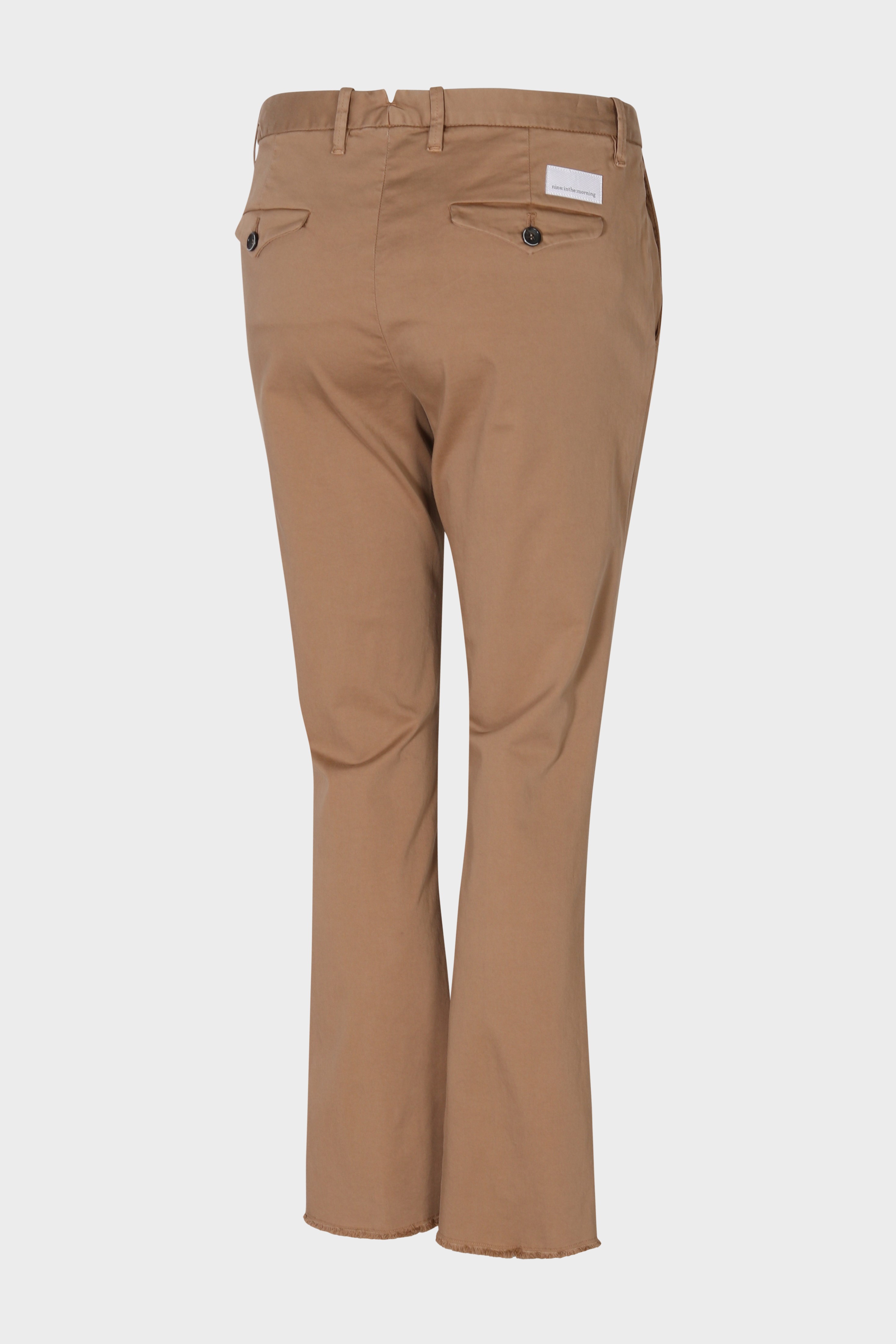 NINE:INTHE:MORNING Rome Trumpet Pant in Camel NINE:INTHE:MORNING Rome Trumpet Pant in Camel