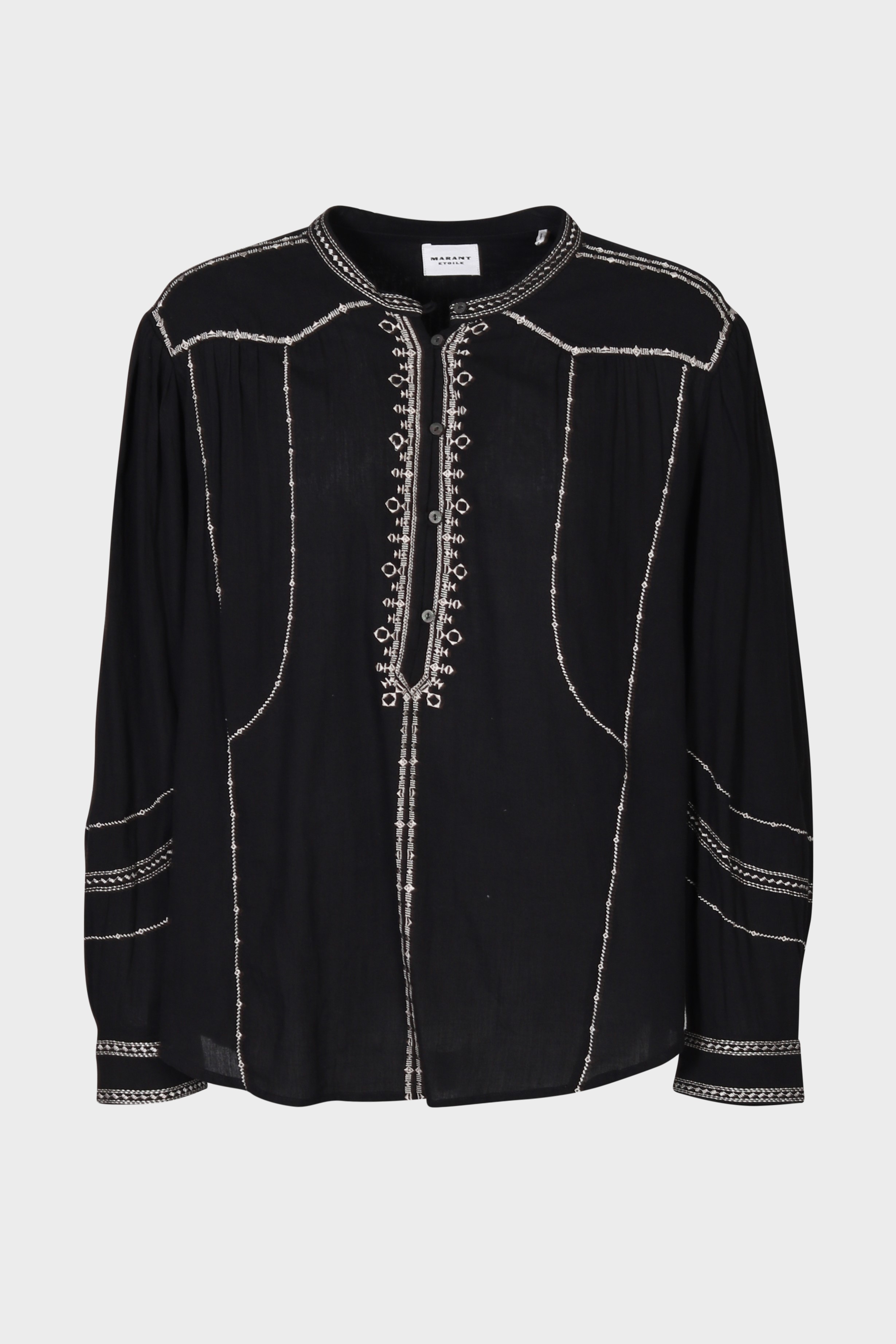 ISABEL MARANT ÉTOILE Pelson Top in Black