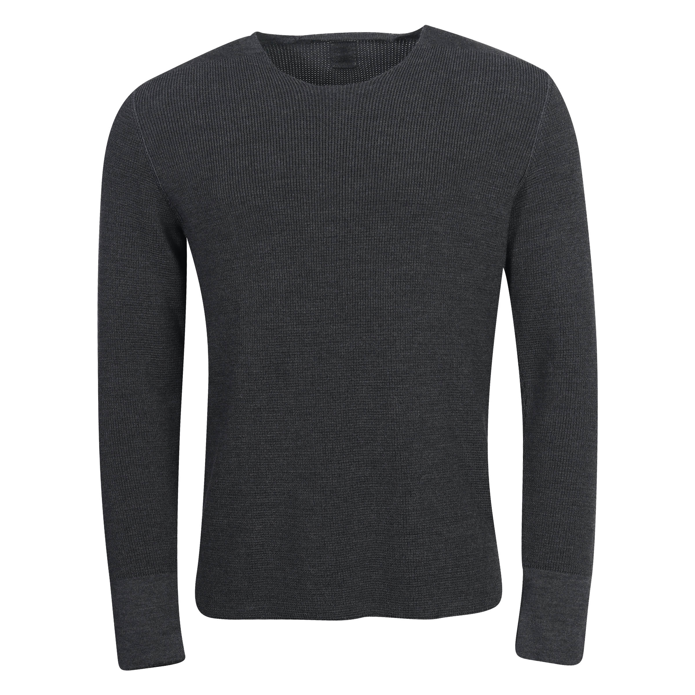 Hannes Roether Knit Sweater in Dark Grey