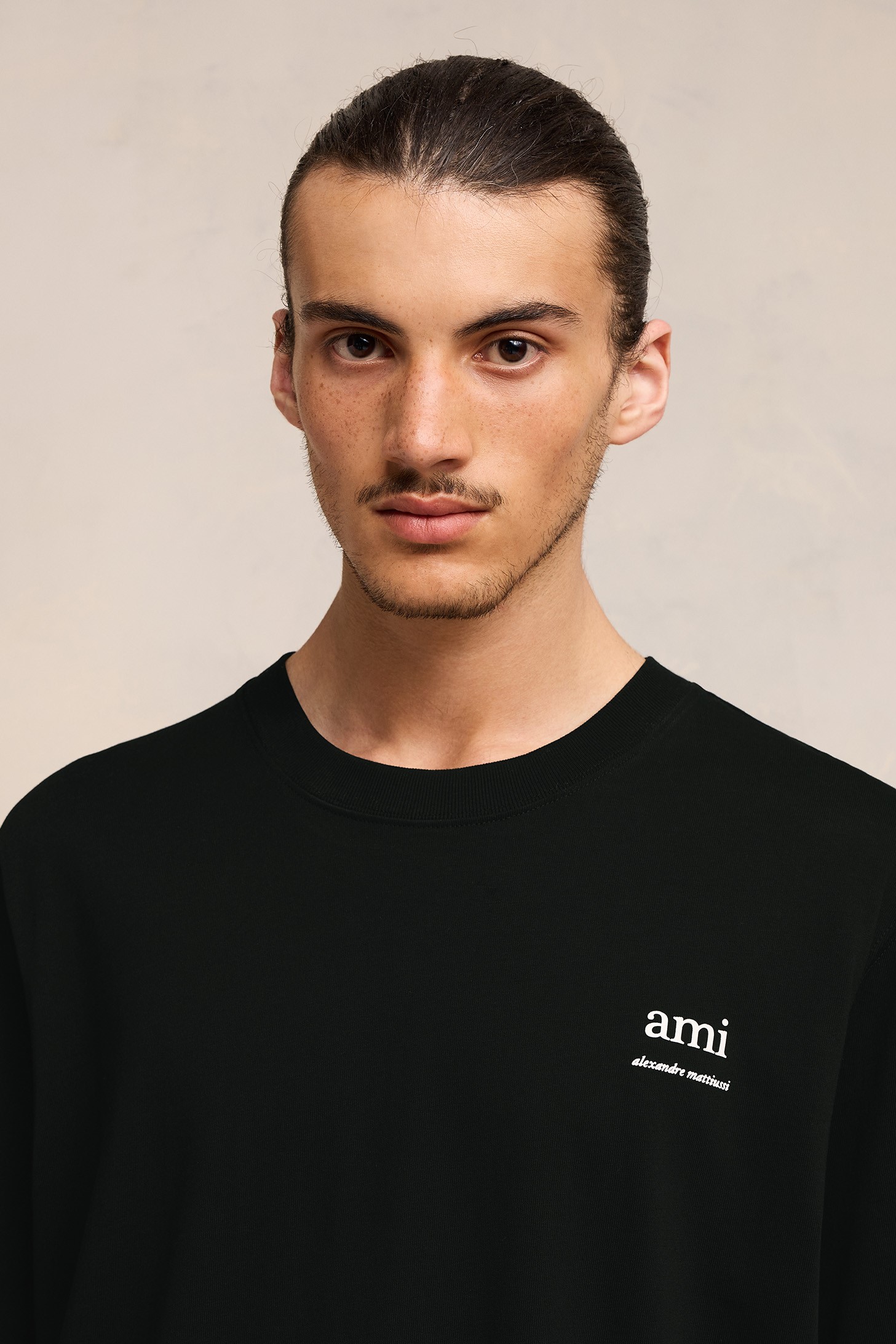 AMI PARIS Alexandre Mattuissi Boxy Fit T-Shirt in Black XL