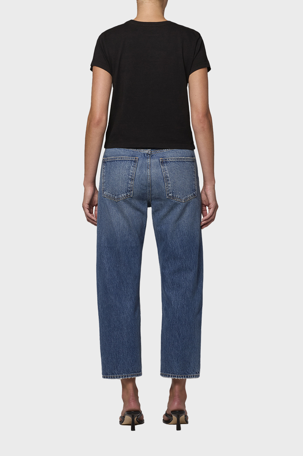 AGOLDE 90's Crop Jeans in Bounty