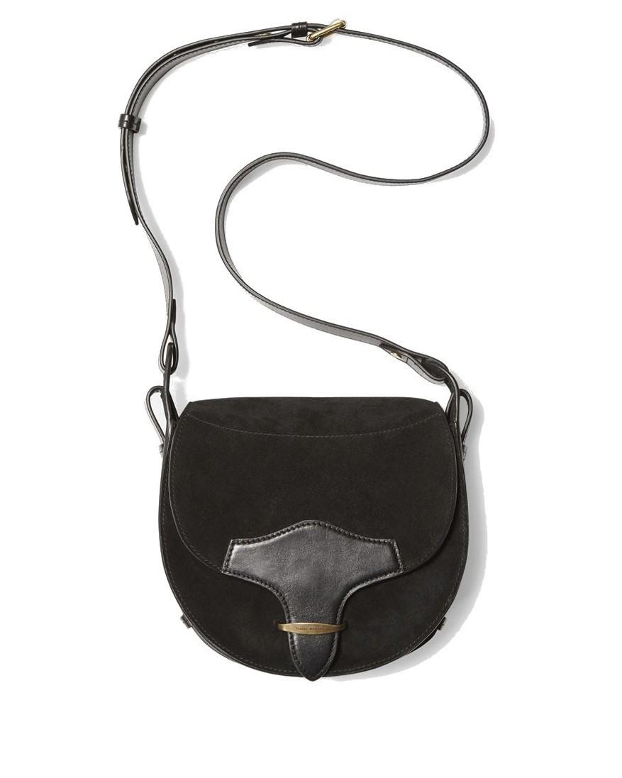 ISABEL MARANT Botsy Shoulder Bag in Black