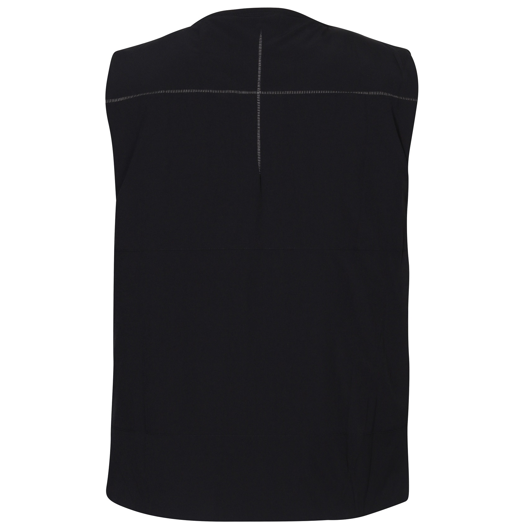 THOM KROM Vest in Black