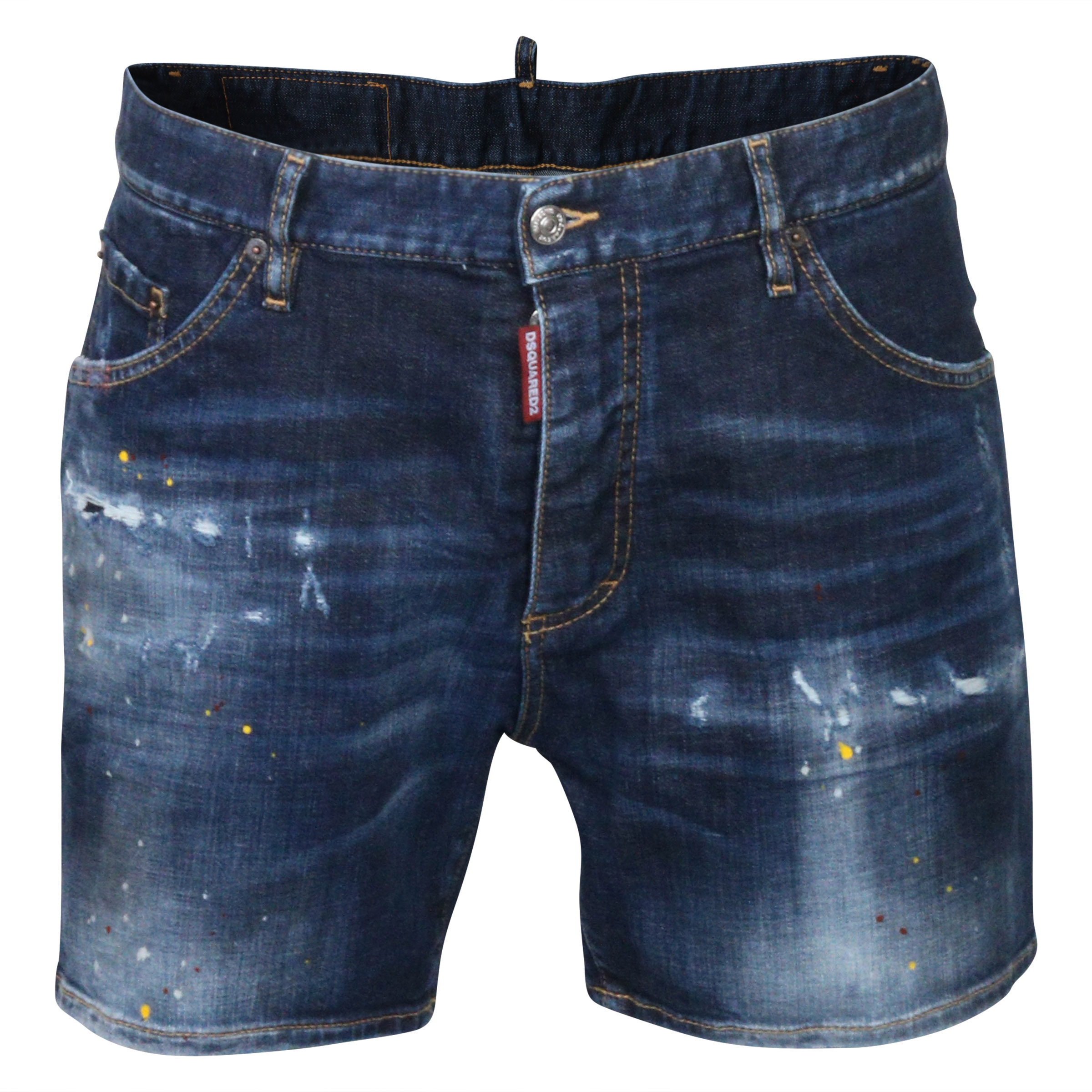 Dsquared Jeans Shorts Blue Washed 54