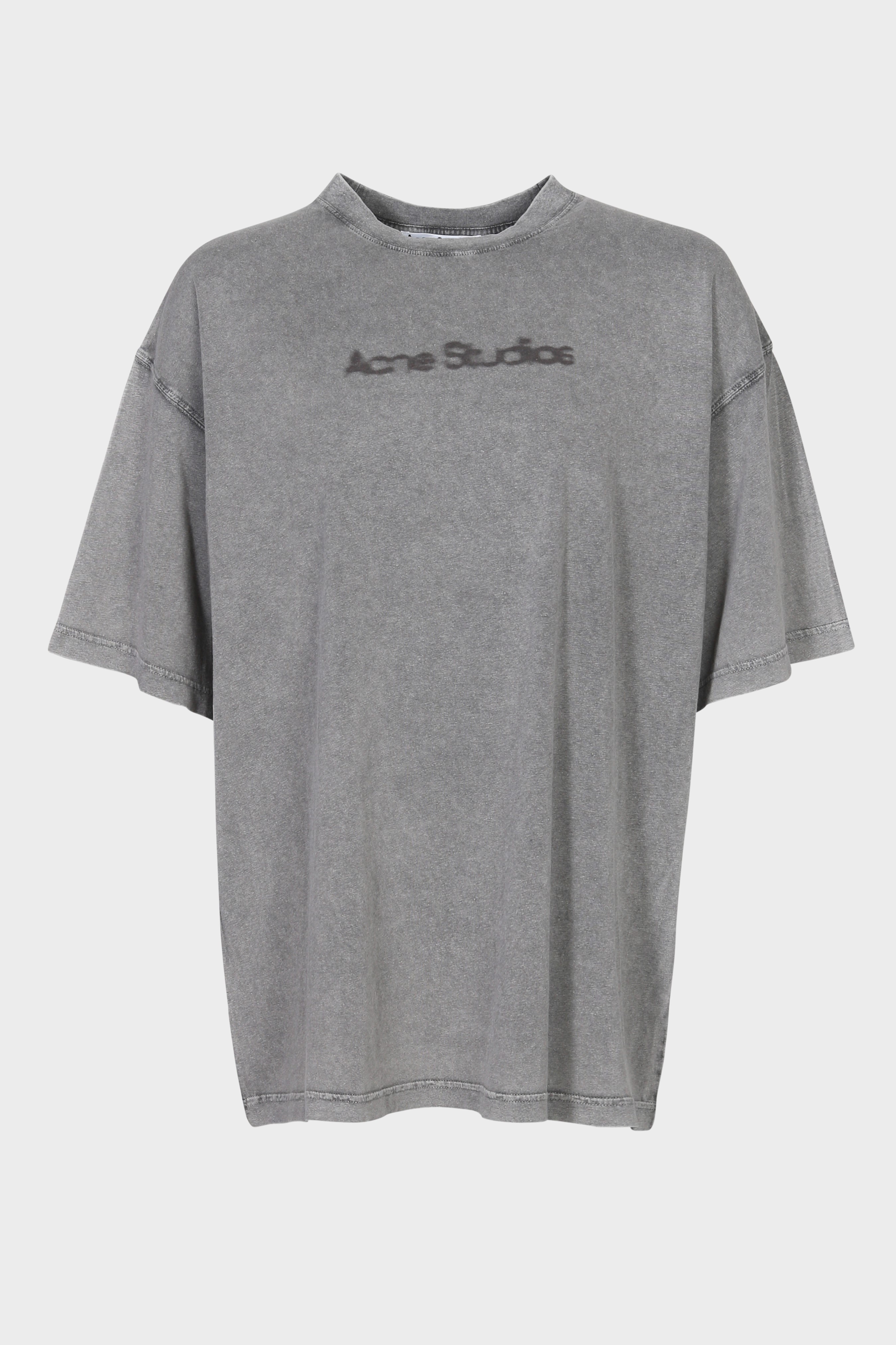 ACNE STUDIOS Logo T-Shirt in Faded Grey