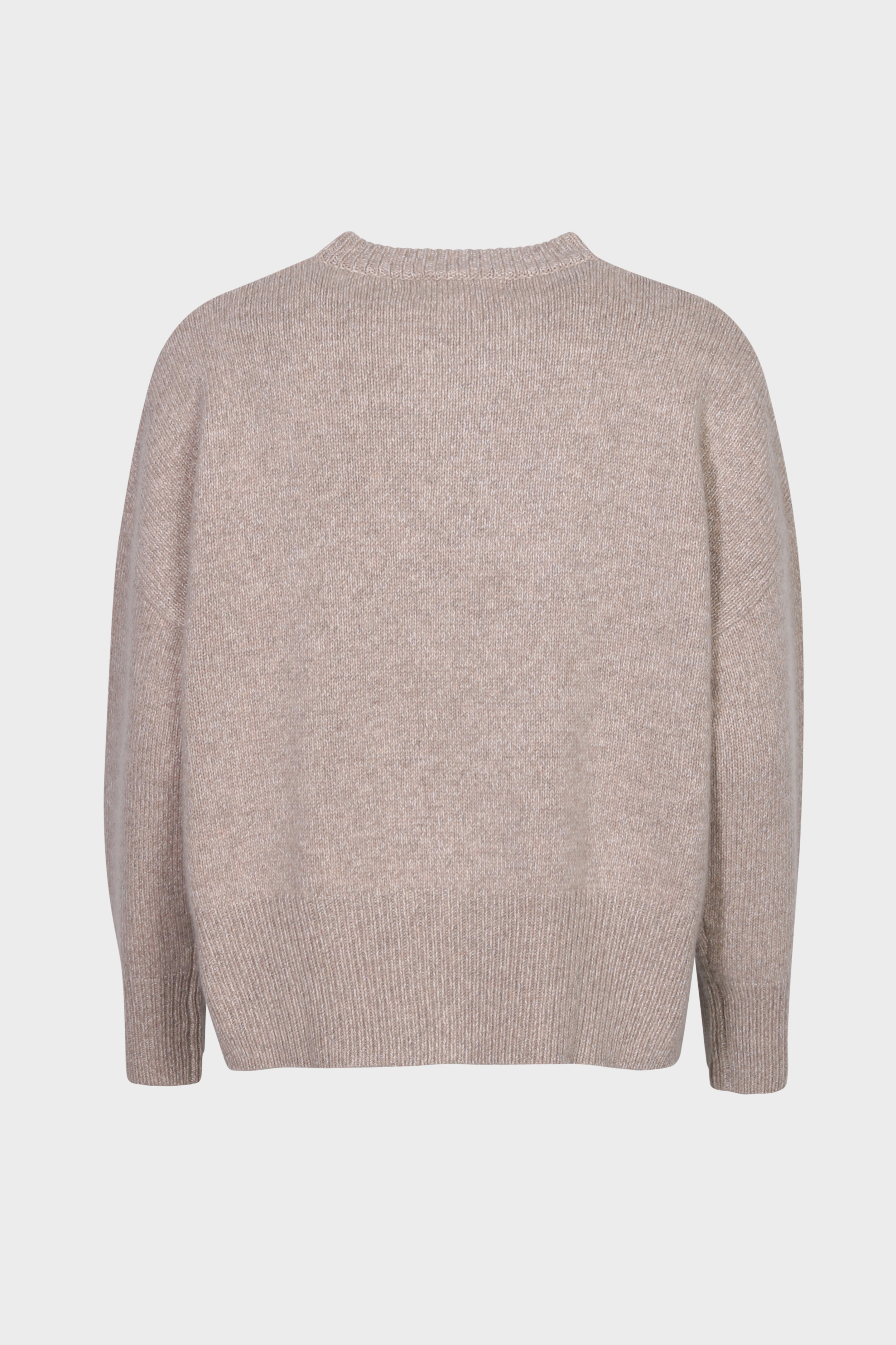 FLONA Cashmere Sweater in Camel Melange